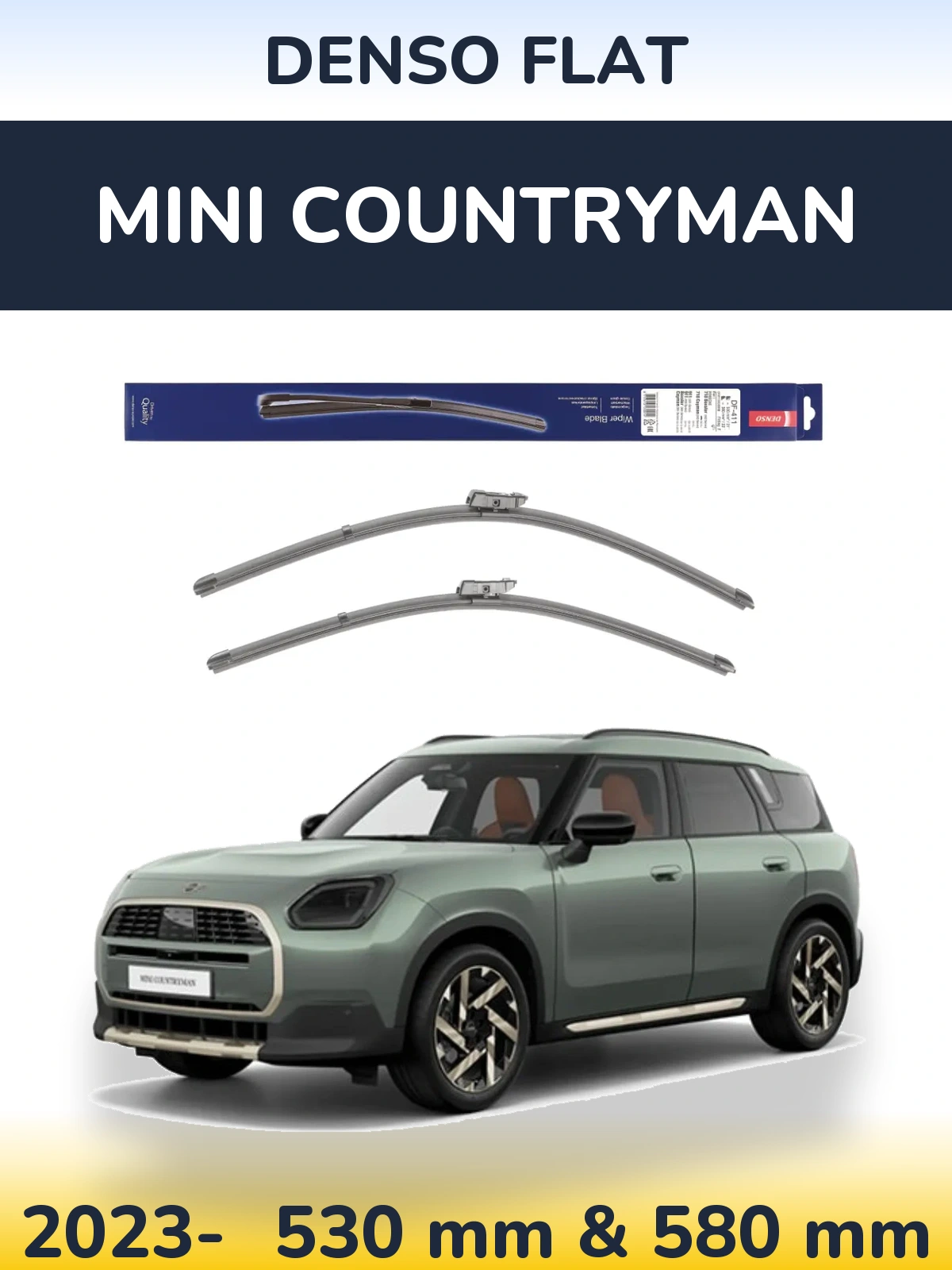 Torkarblad Denso Flat för MINI Countryman