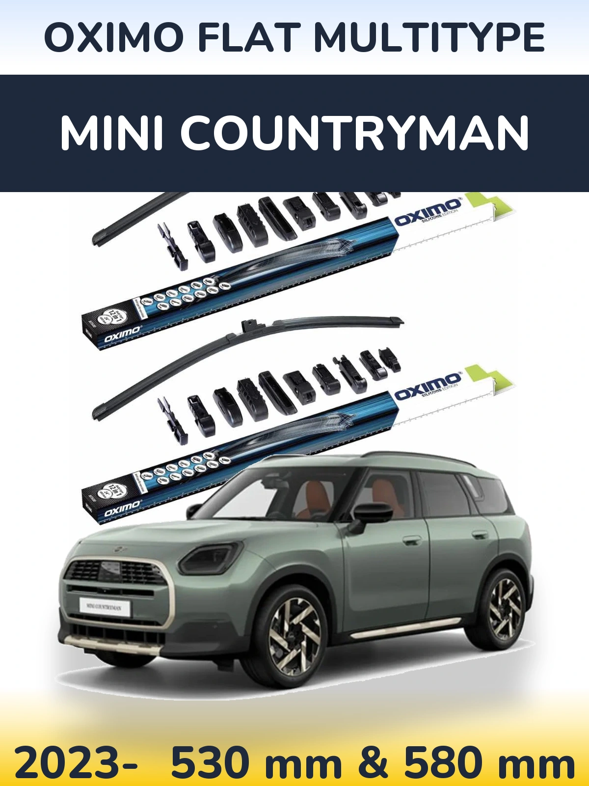 Torkarblad Oximo Flat MultiType för MINI Countryman