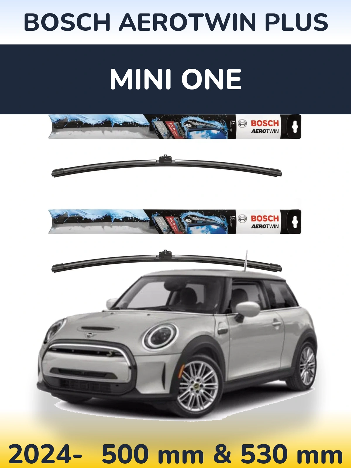 Torkarblad BOSCH AeroTwin Plus för MINI One