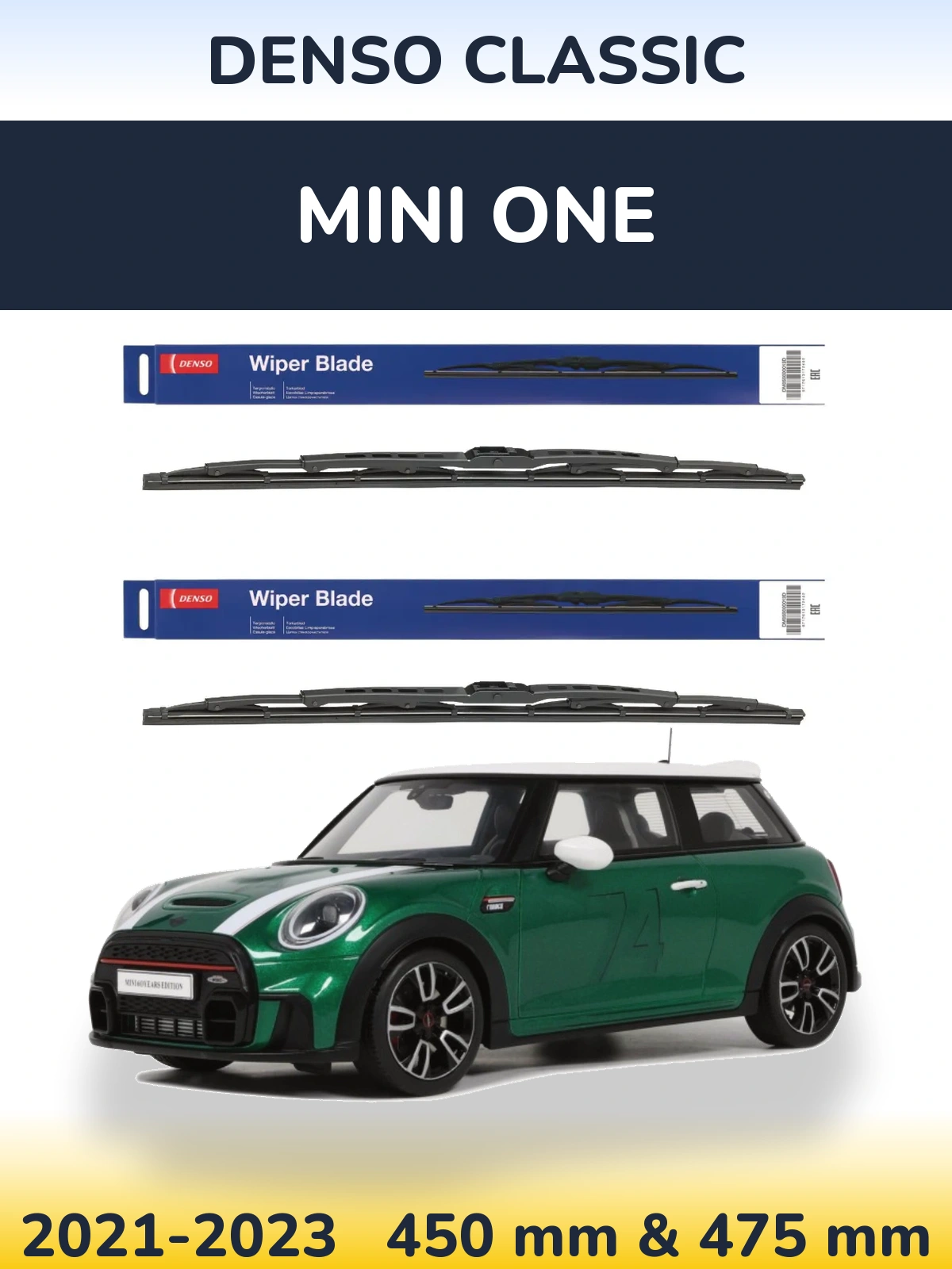 Torkarblad Denso Classic för MINI One