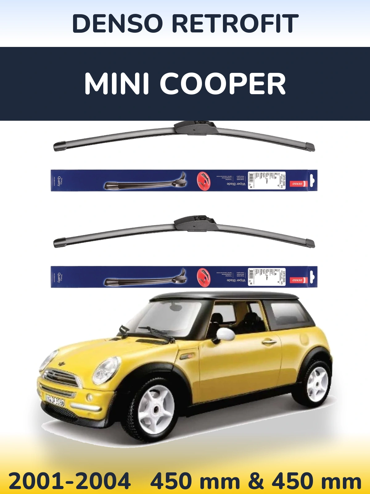 Torkarblad Denso Retrofit för MINI Cooper