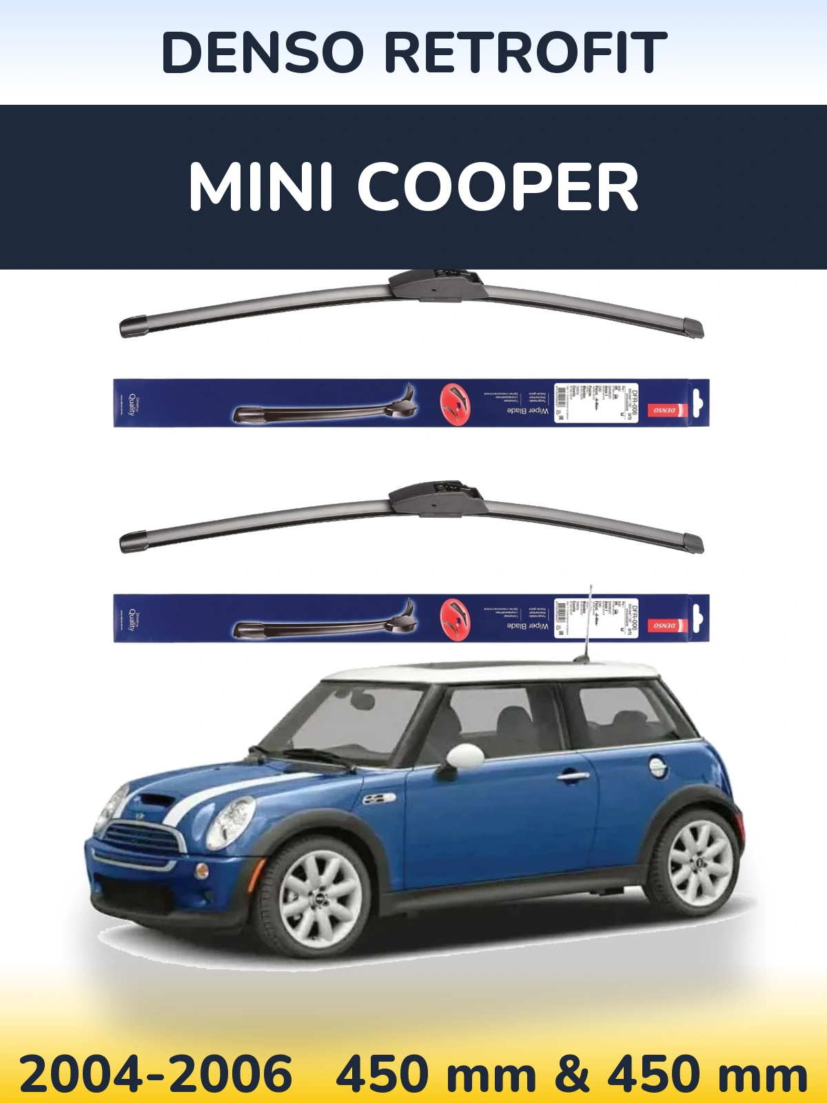Torkarblad Denso Retrofit för MINI Cooper