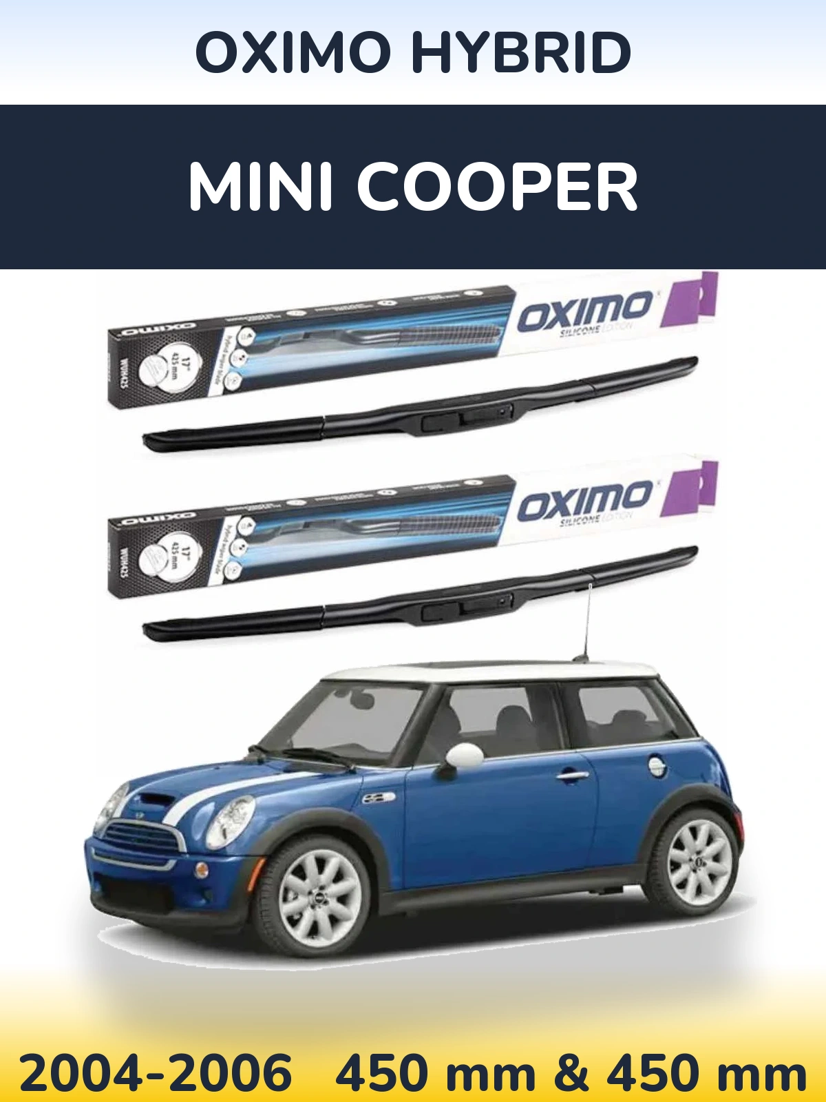 Torkarblad Oximo Hybrid för MINI Cooper