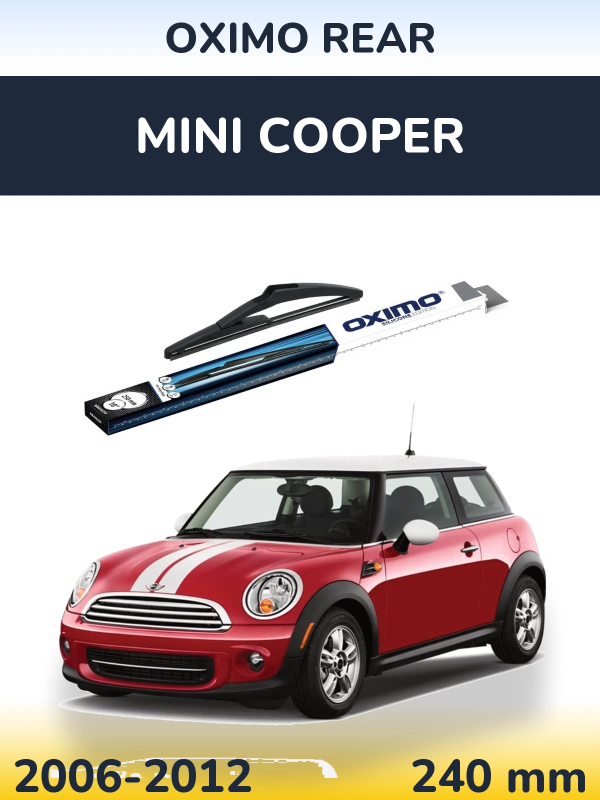 Torkarblad Oximo Rear för MINI Cooper