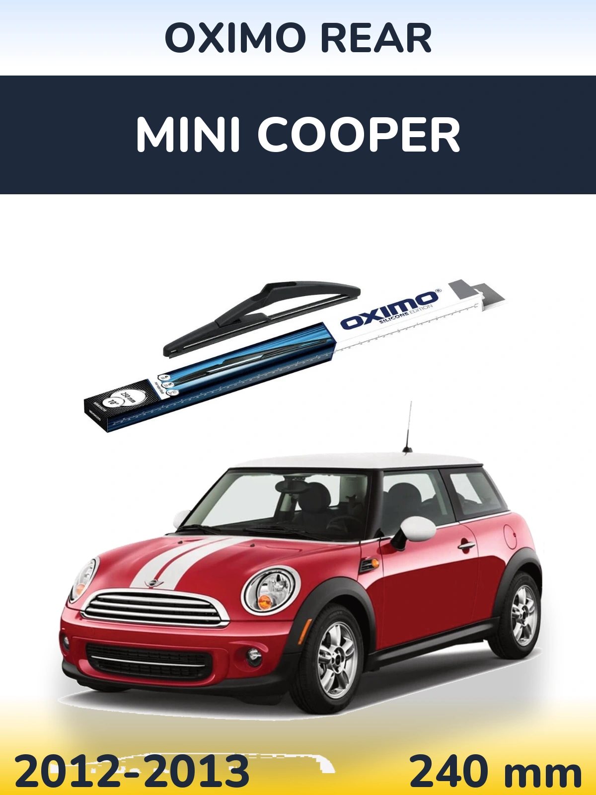 Torkarblad Oximo Rear för MINI Cooper