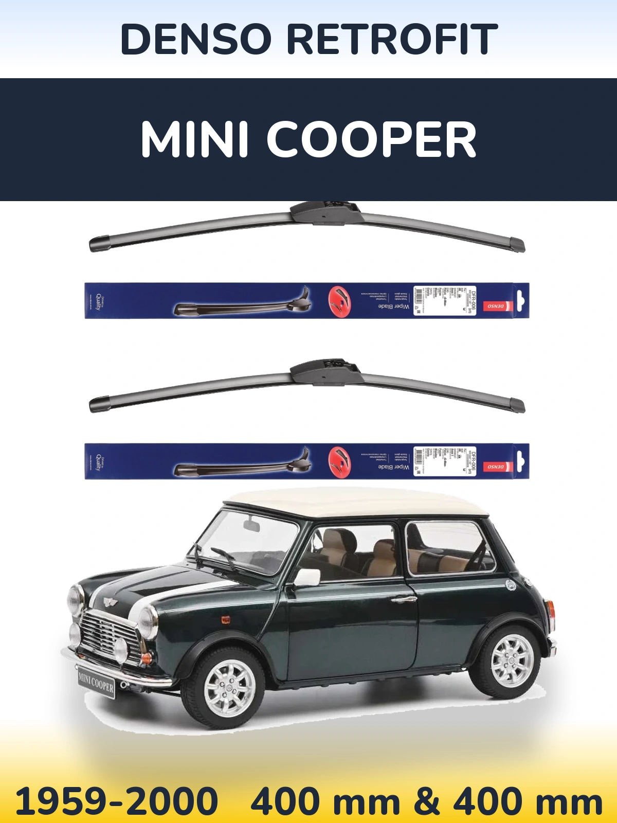 Torkarblad Denso Retrofit för MINI Cooper