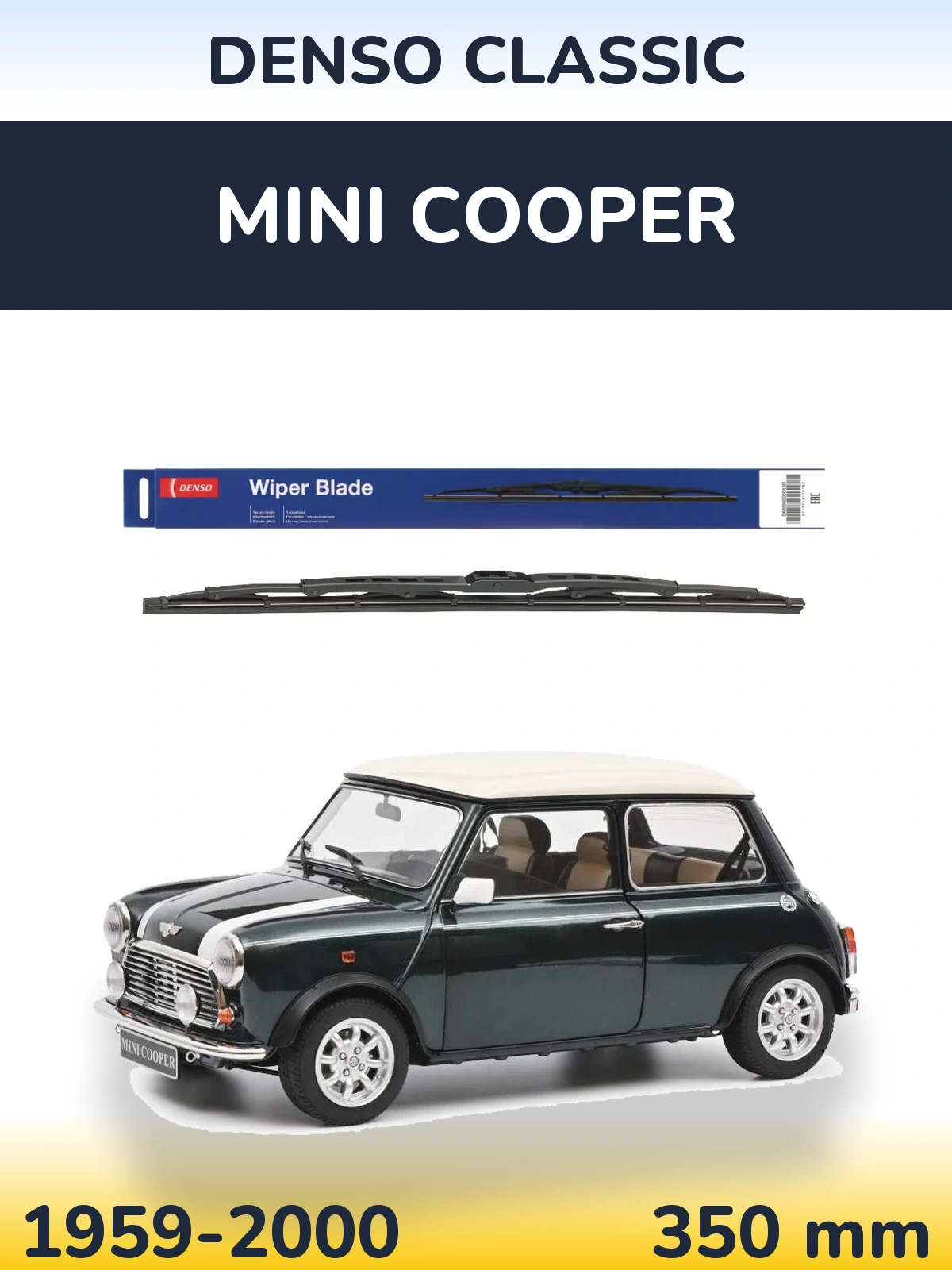 Torkarblad Denso Classic för MINI Cooper