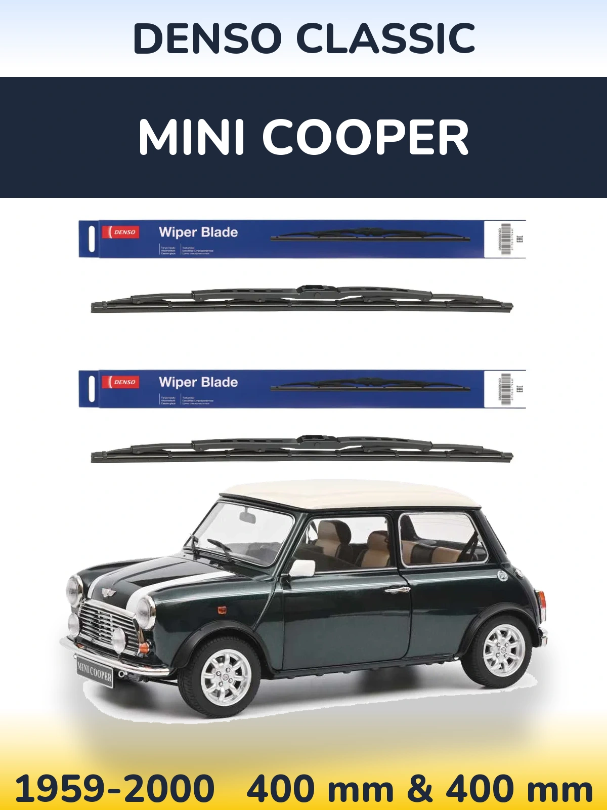 Torkarblad Denso Classic för MINI Cooper