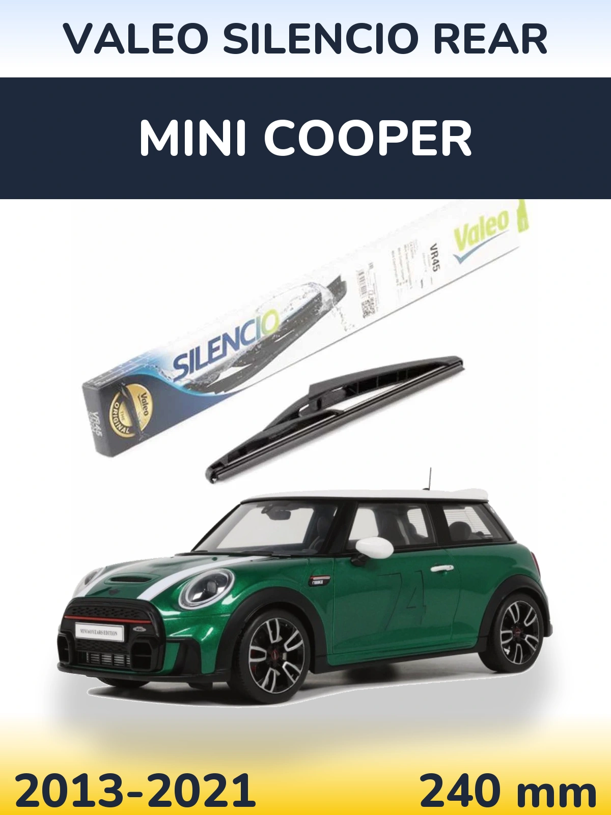 Torkarblad Valeo Silencio Rear för MINI Cooper