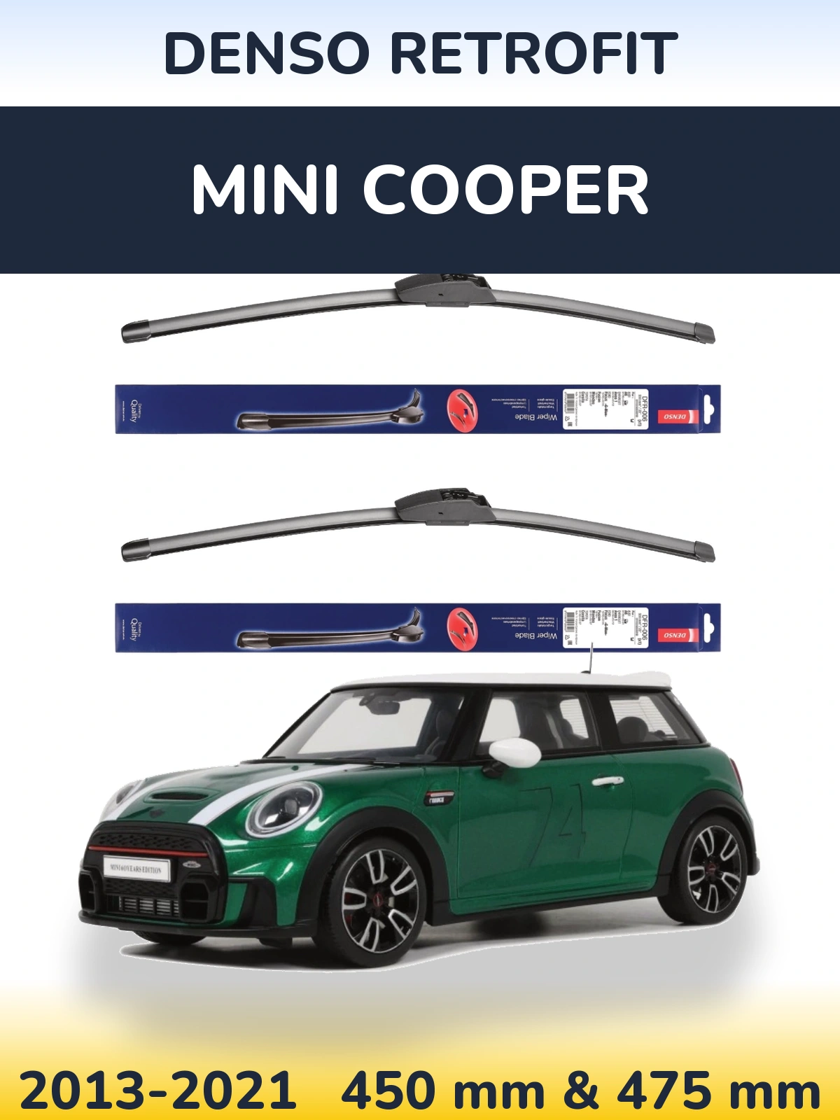 Torkarblad Denso Retrofit för MINI Cooper