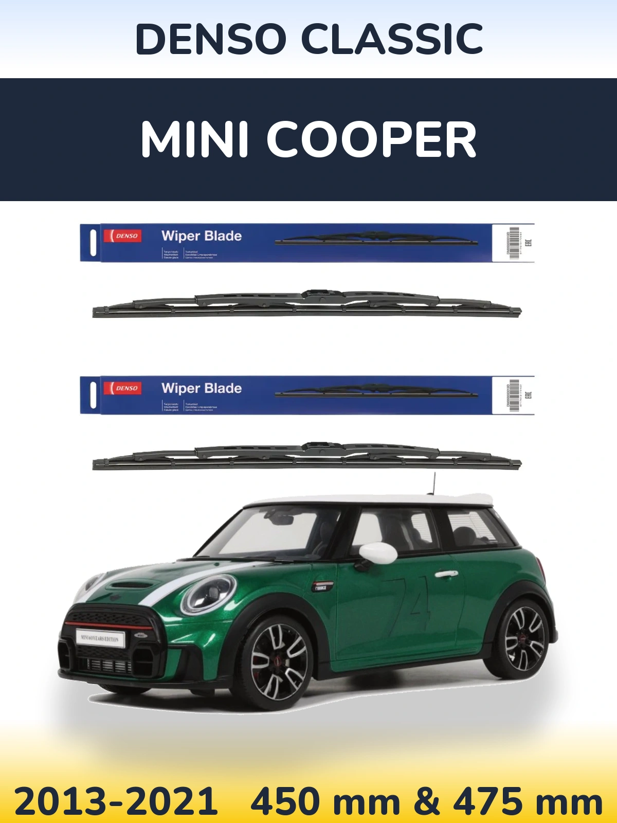 Torkarblad Denso Classic för MINI Cooper