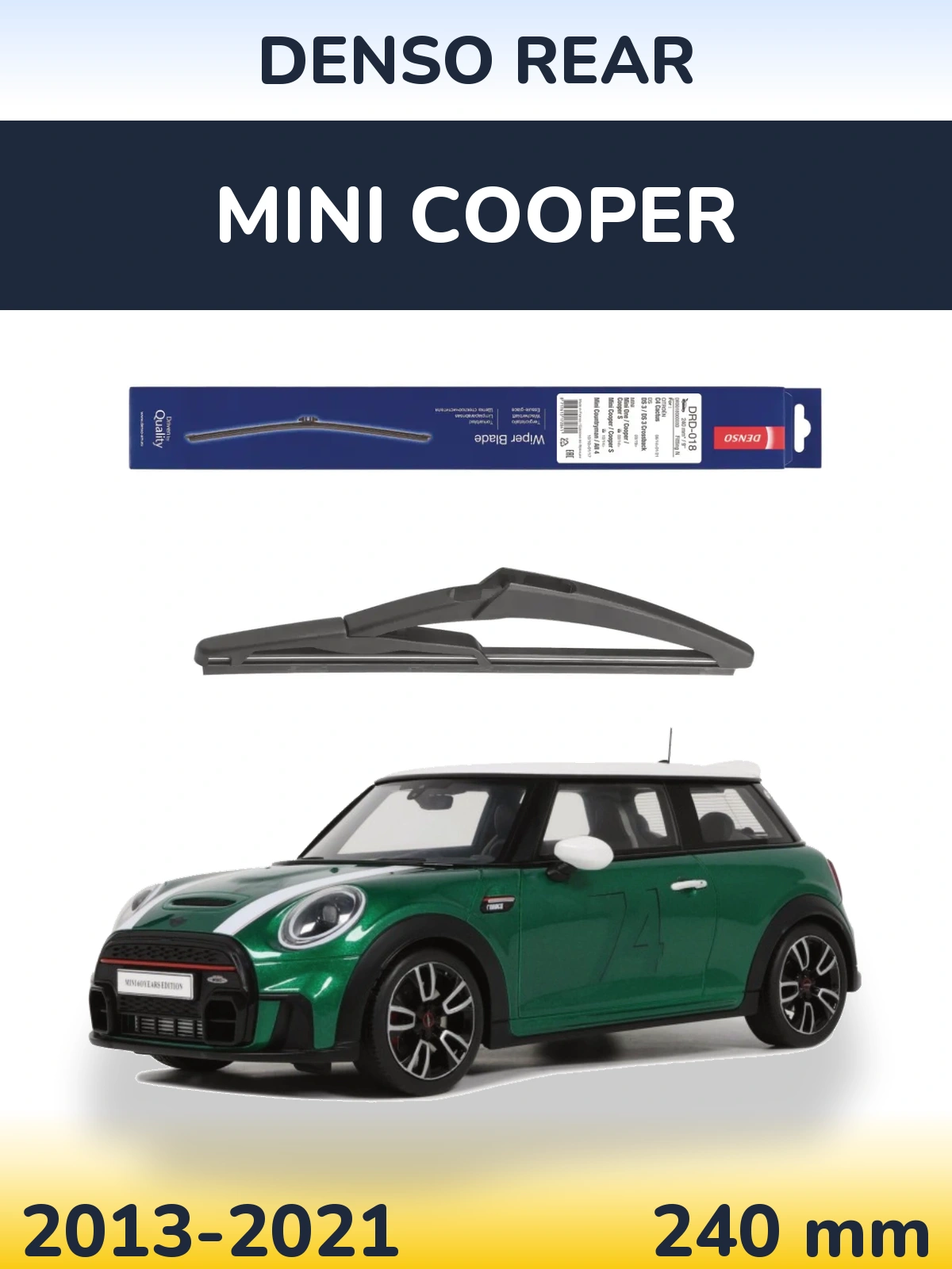 Torkarblad Denso Rear för MINI Cooper
