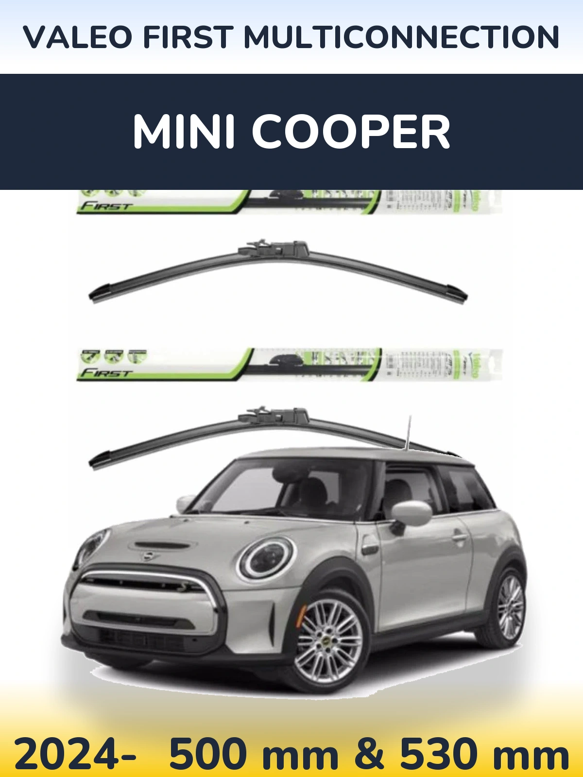Torkarblad Valeo First MultiConnection för MINI Cooper