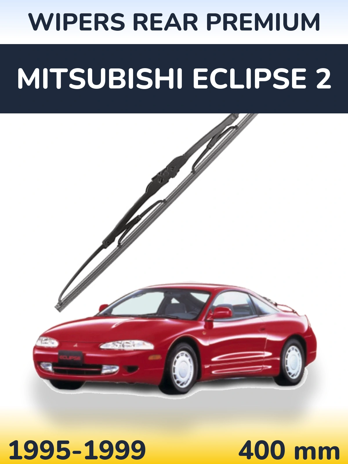 Torkarblad WIPERS REAR PREMIUM för Mitsubishi Eclipse 2