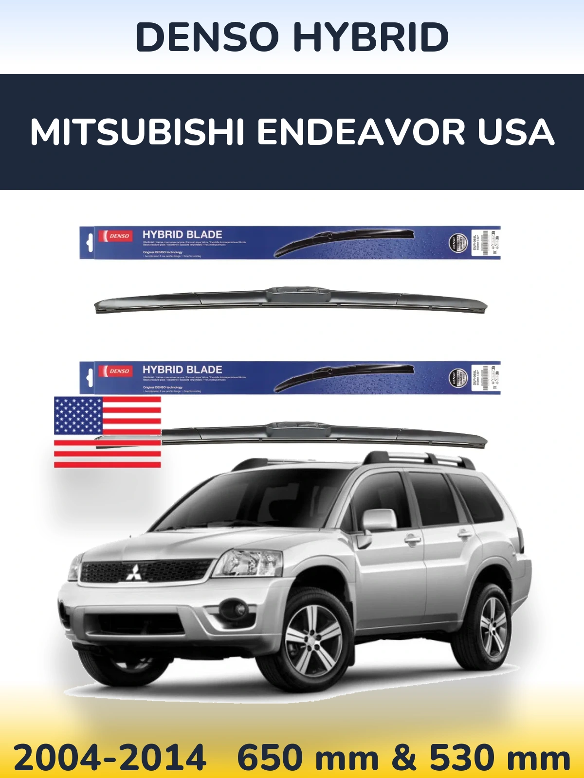 Torkarblad Denso Hybrid för Mitsubishi Endeavor USA