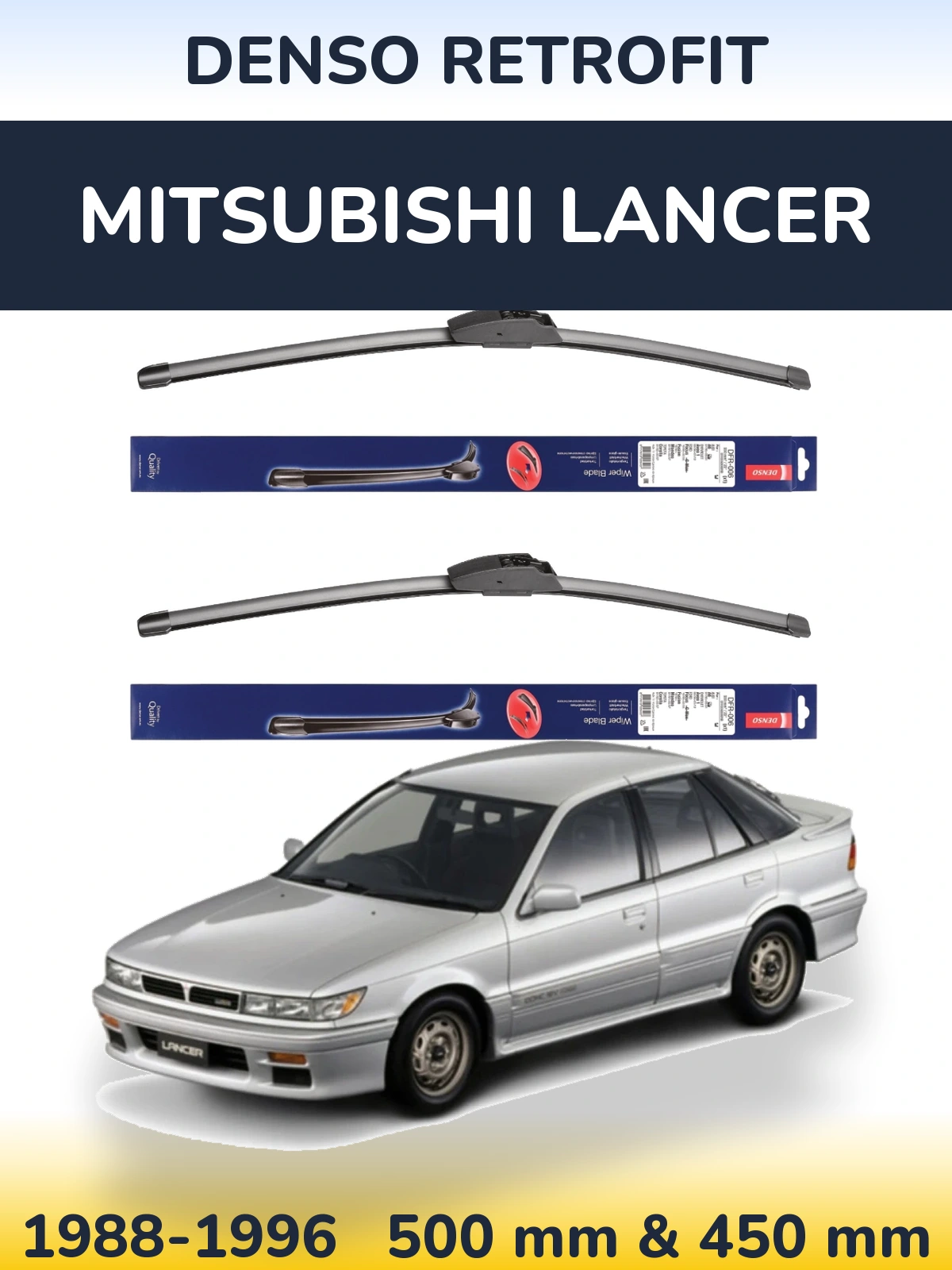 Torkarblad Denso Retrofit för Mitsubishi Lancer