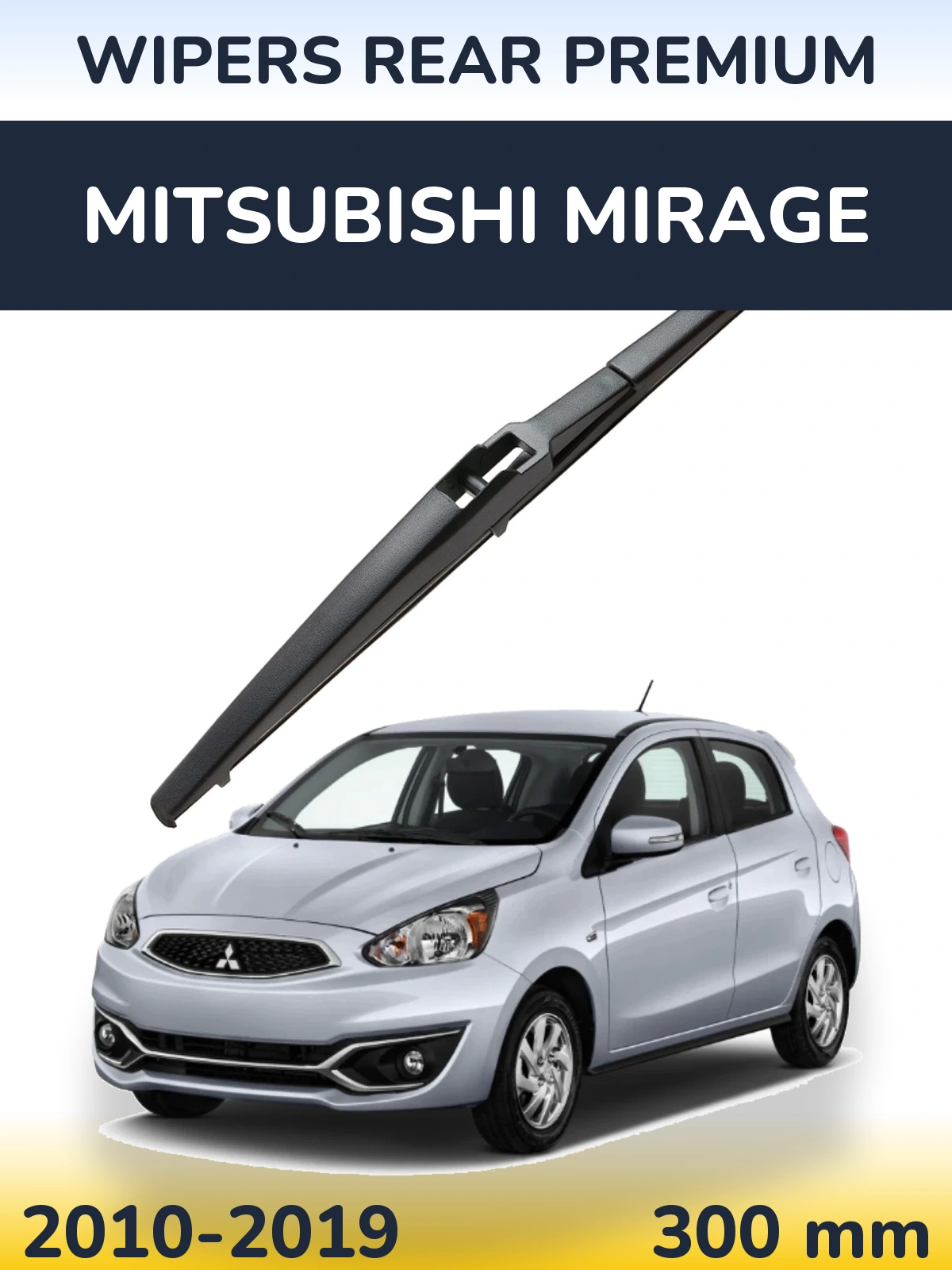 Torkarblad WIPERS REAR PREMIUM för Mitsubishi Mirage