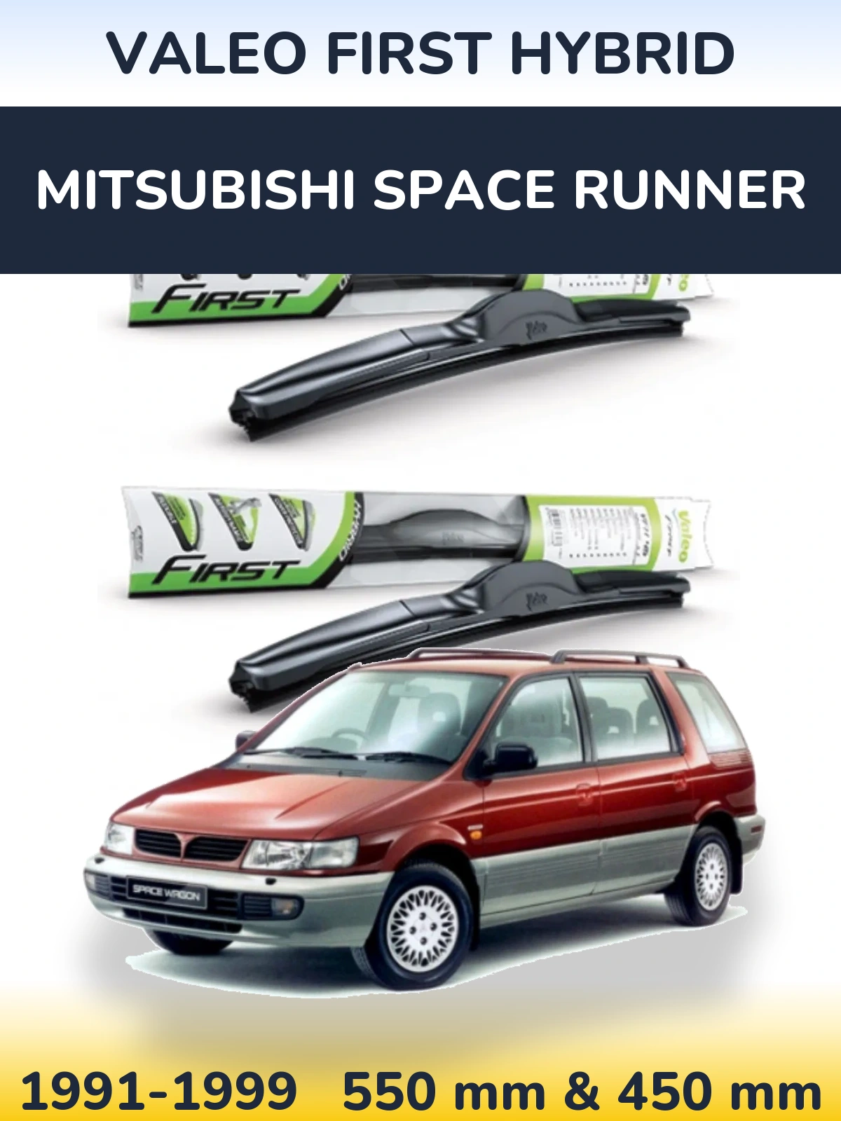 Torkarblad Valeo First Hybrid för Mitsubishi Space Runner