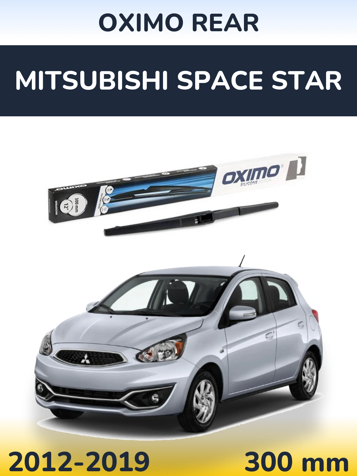 Torkarblad Oximo Rear för Mitsubishi Space Star