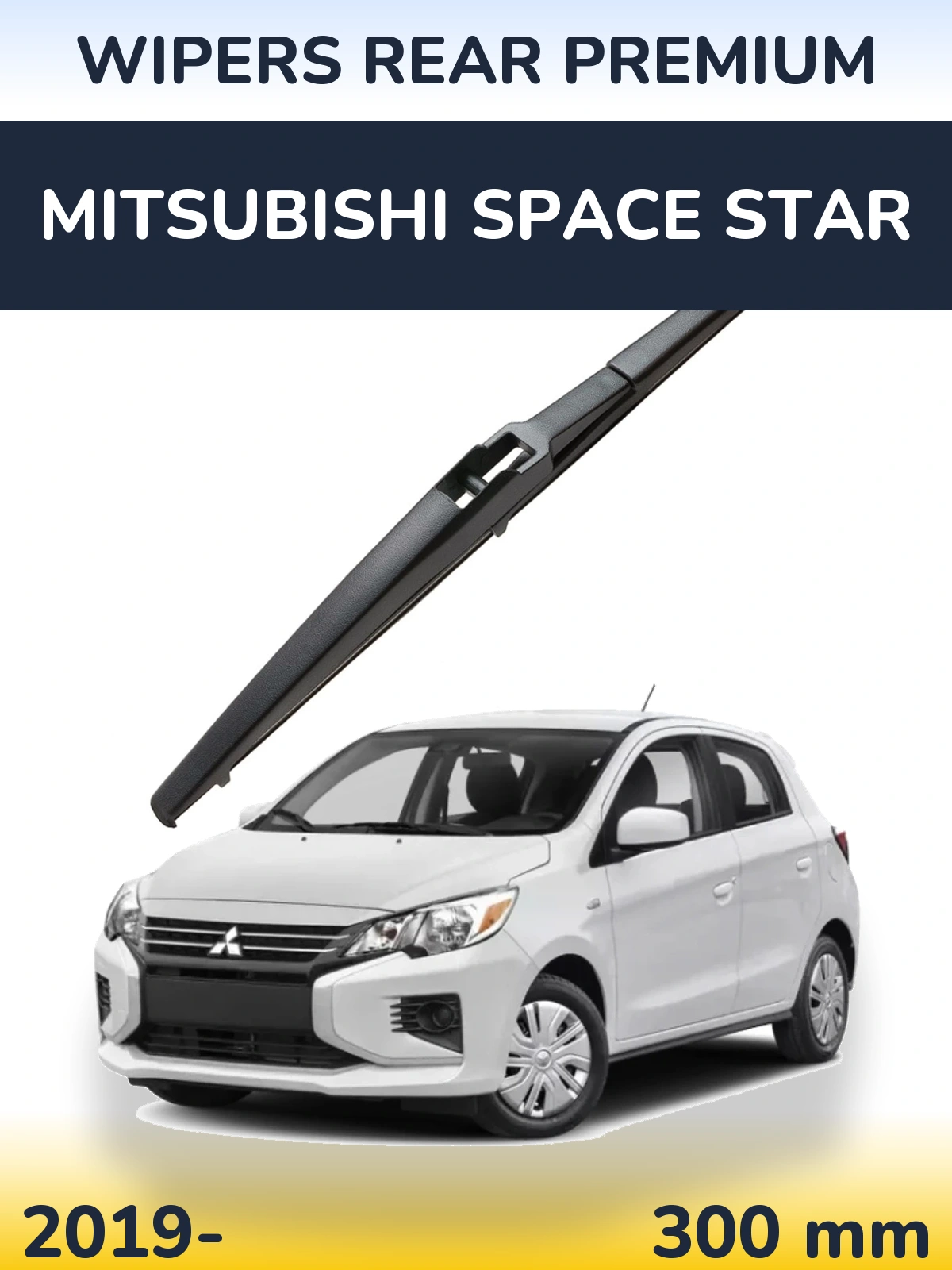 Torkarblad WIPERS REAR PREMIUM för Mitsubishi Space Star