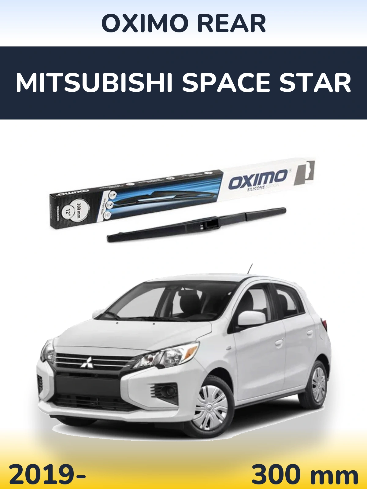 Torkarblad Oximo Rear för Mitsubishi Space Star