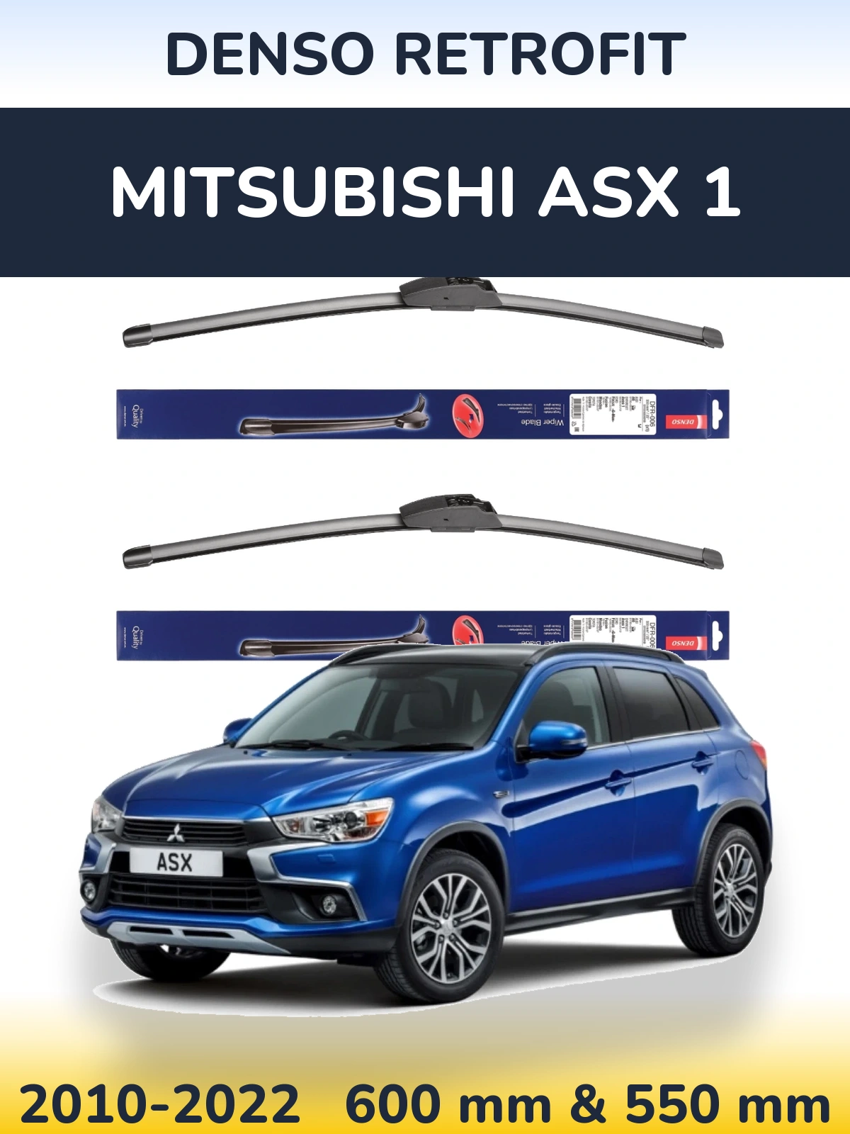 Torkarblad Denso Retrofit för Mitsubishi ASX 1
