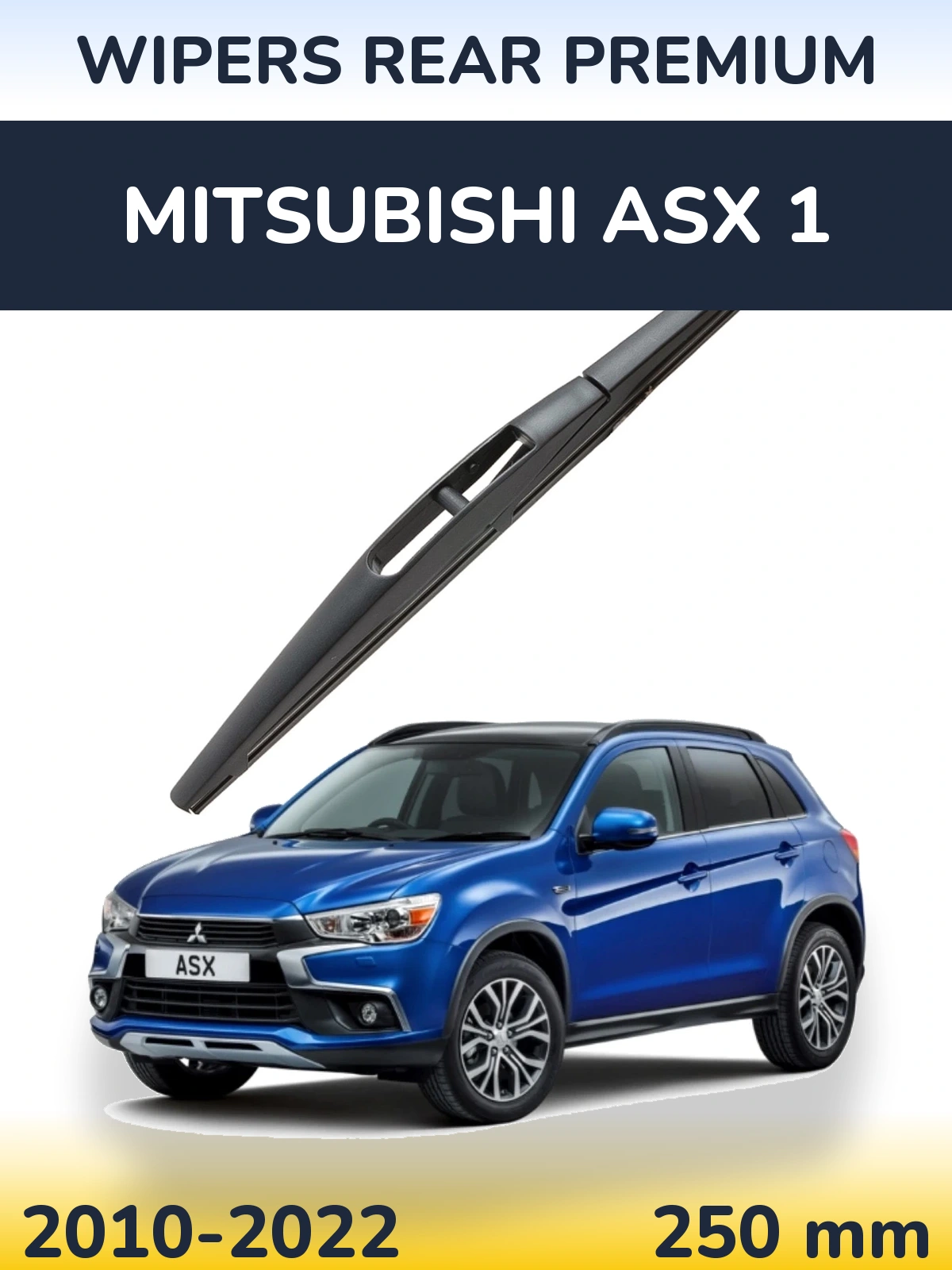 Torkarblad WIPERS REAR PREMIUM för Mitsubishi ASX 1