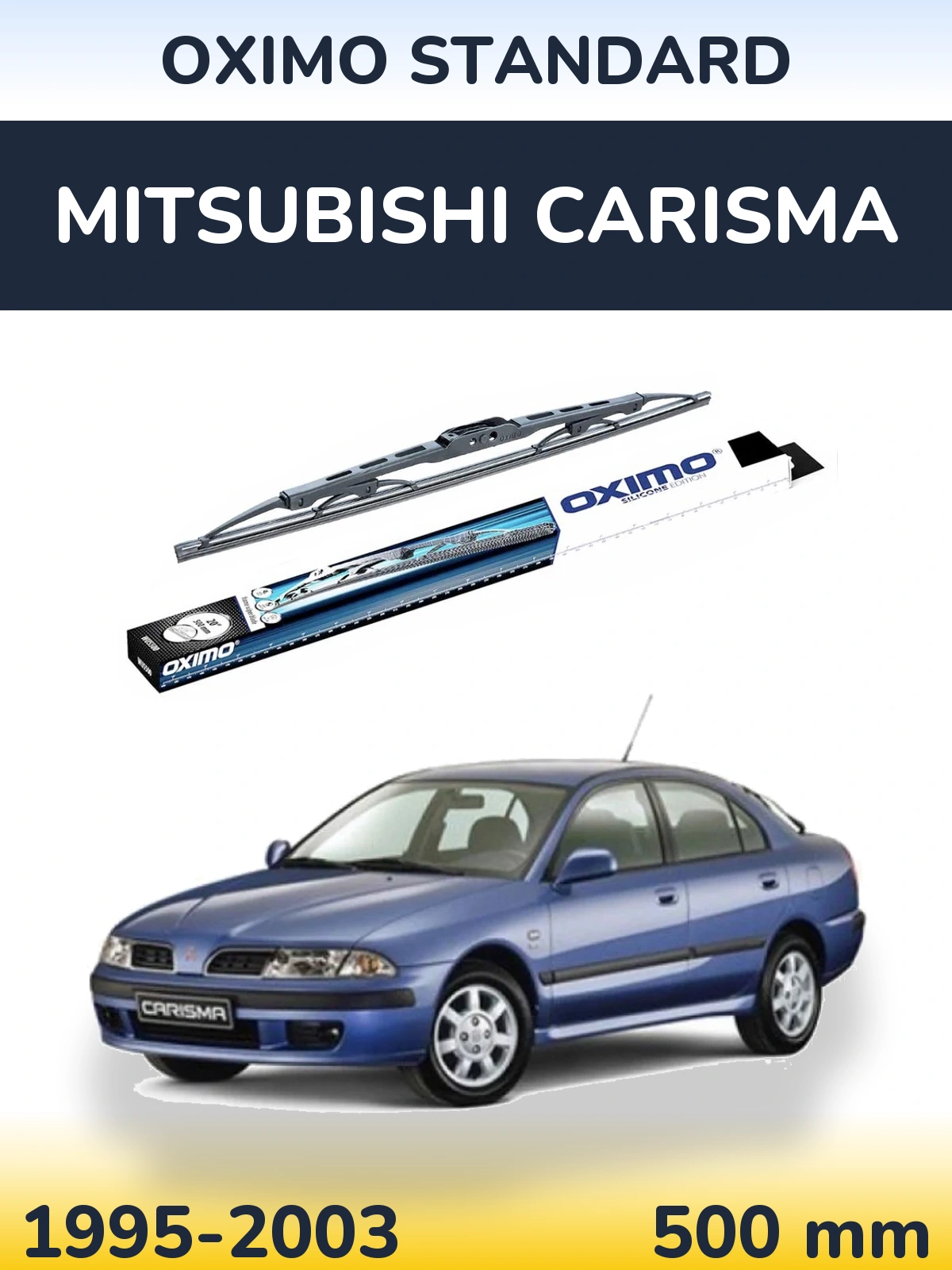 Torkarblad Oximo Standard för Mitsubishi Carisma