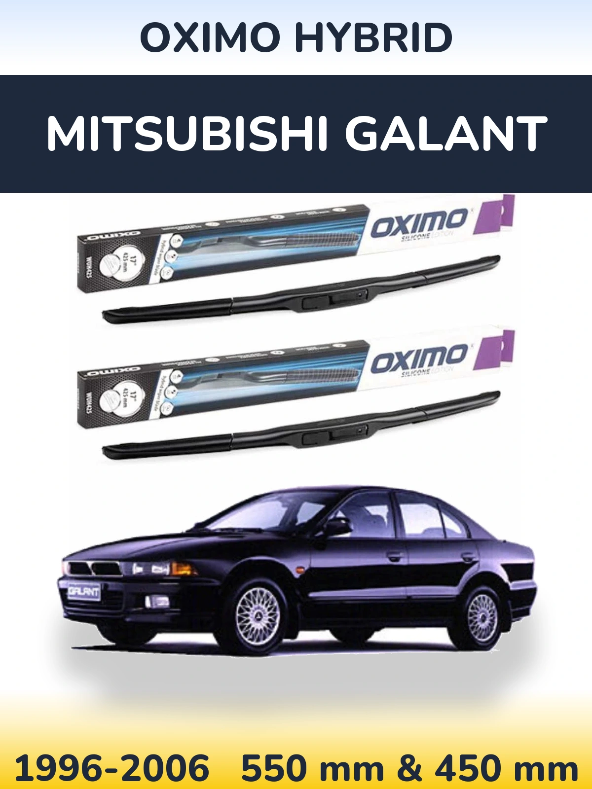 Torkarblad Oximo Hybrid för Mitsubishi Galant