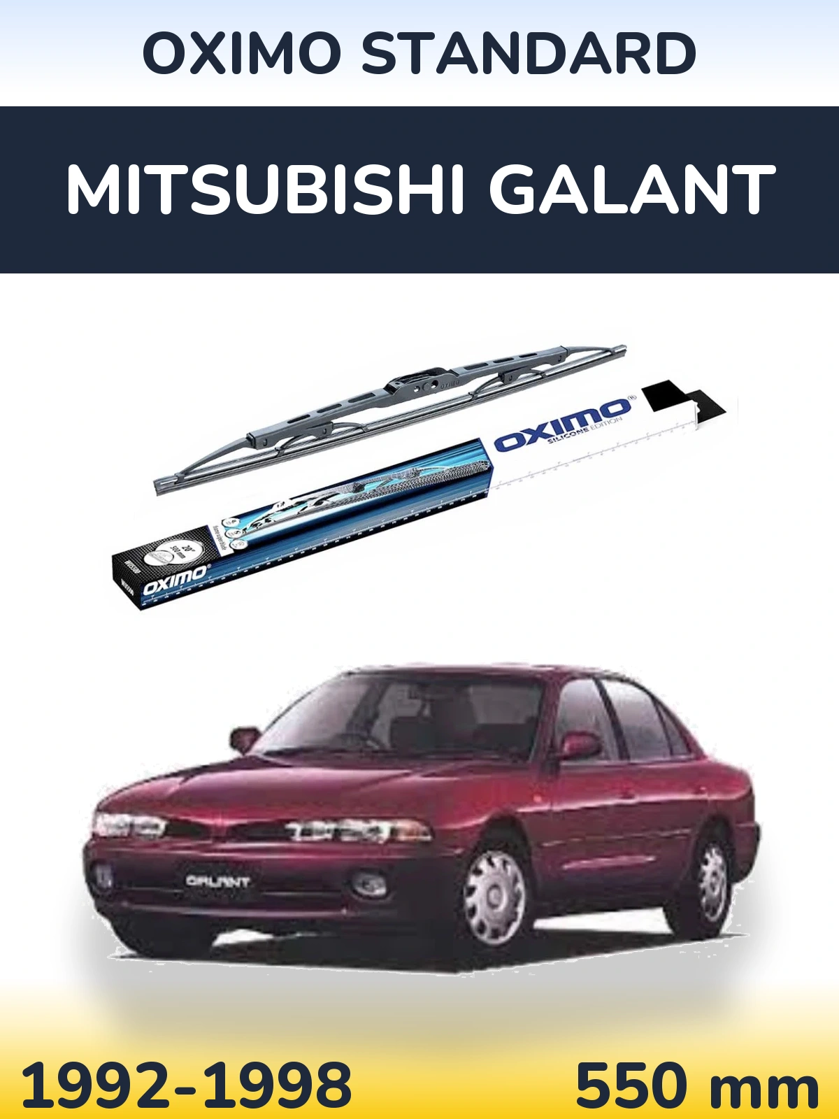 Torkarblad Oximo Standard för Mitsubishi Galant