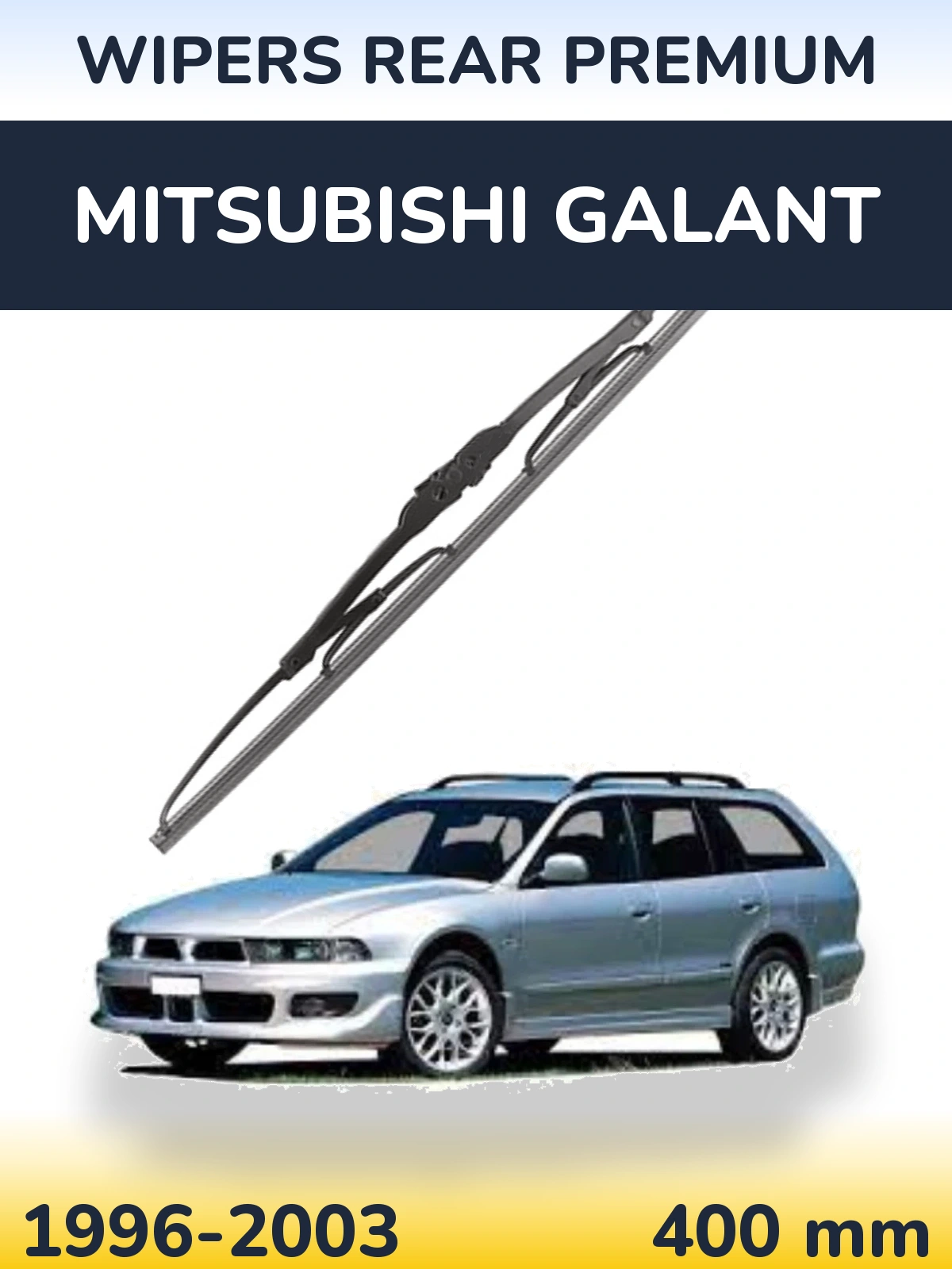 Torkarblad WIPERS REAR PREMIUM för Mitsubishi Galant