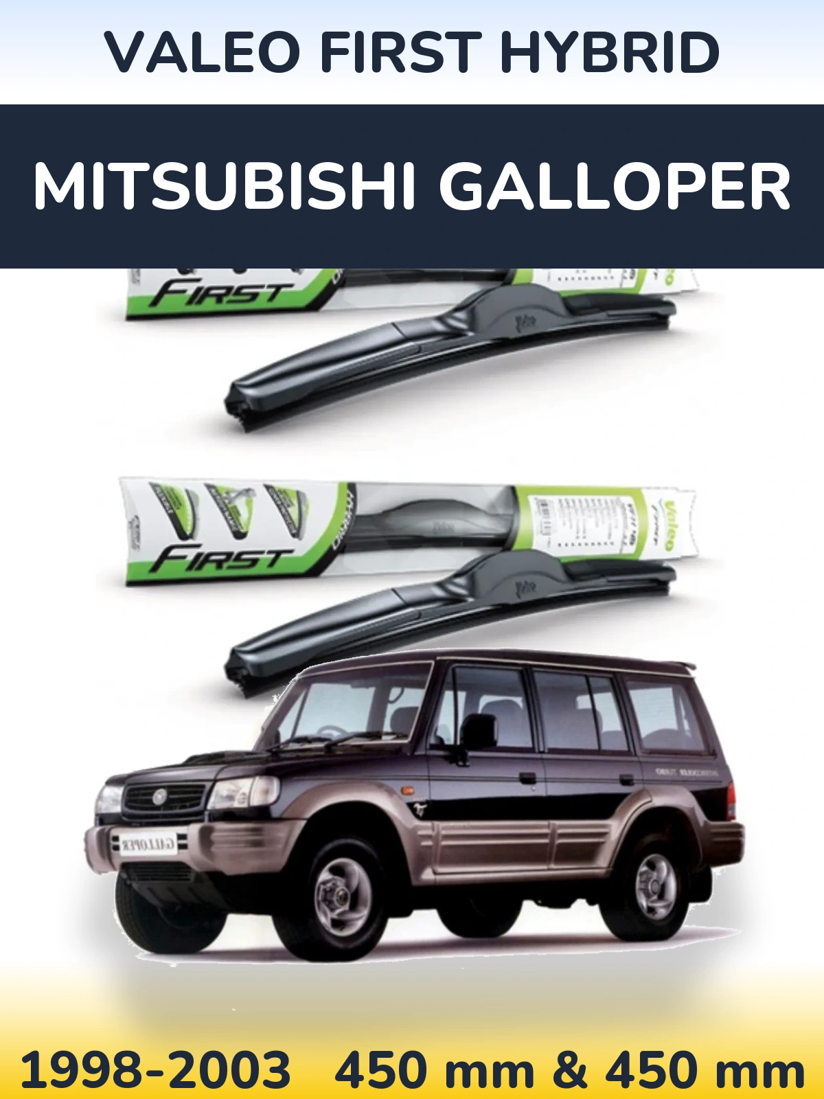 Torkarblad Valeo First Hybrid för Mitsubishi Galloper