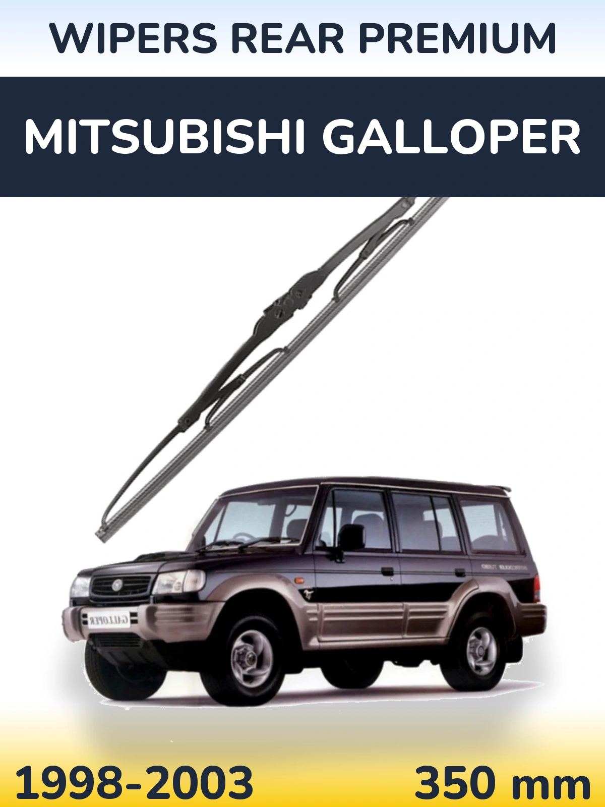 Torkarblad WIPERS REAR PREMIUM för Mitsubishi Galloper