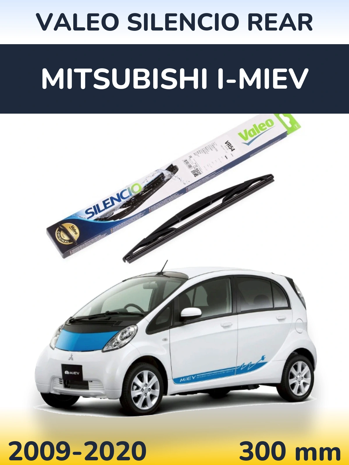 Torkarblad Valeo Silencio Rear för Mitsubishi i-MiEV