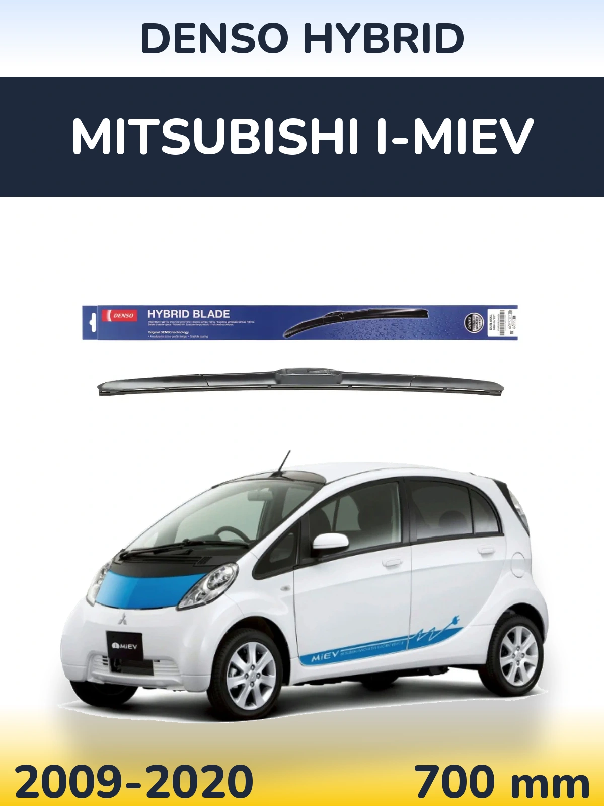 Torkarblad Denso Hybrid för Mitsubishi i-MiEV