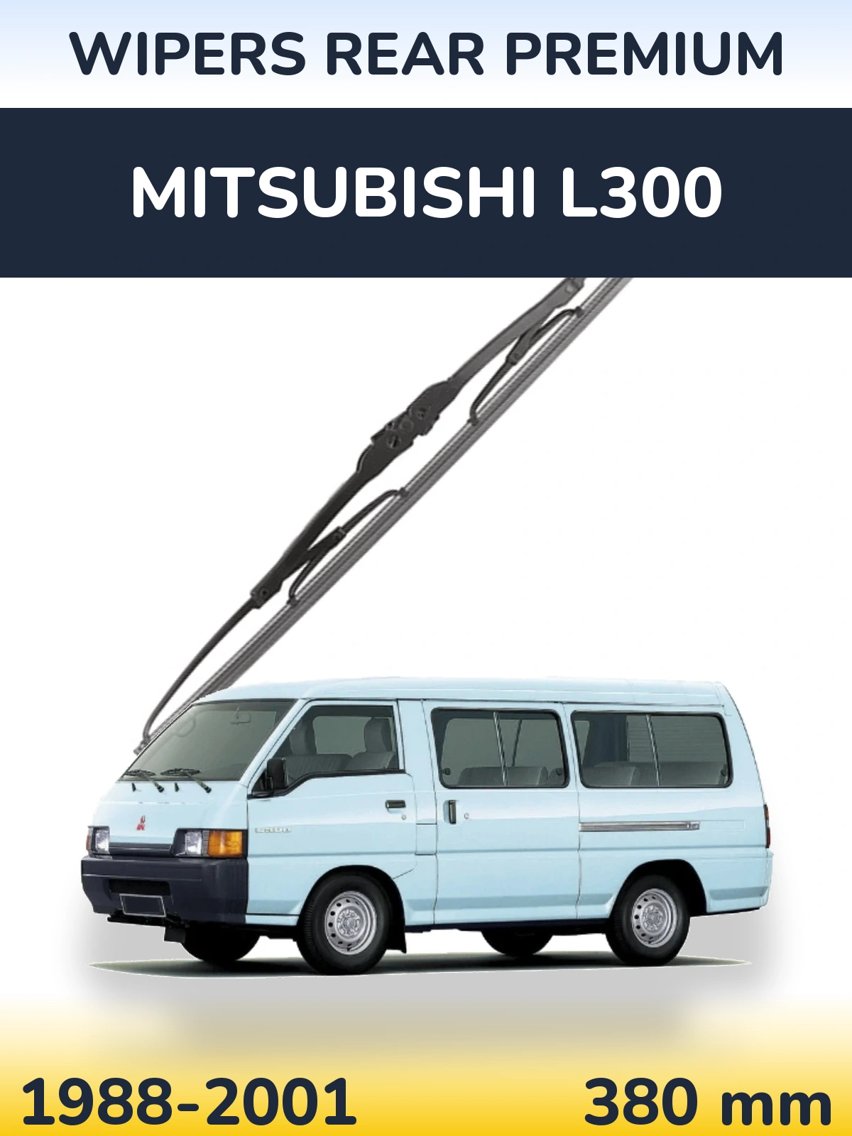 Torkarblad WIPERS REAR PREMIUM för Mitsubishi L300