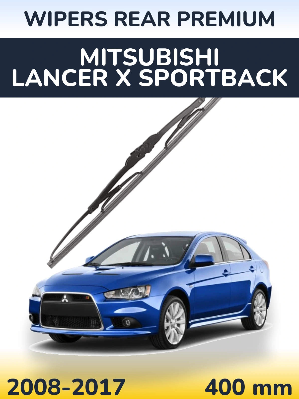 Torkarblad WIPERS REAR PREMIUM för Mitsubishi Lancer X Sportback