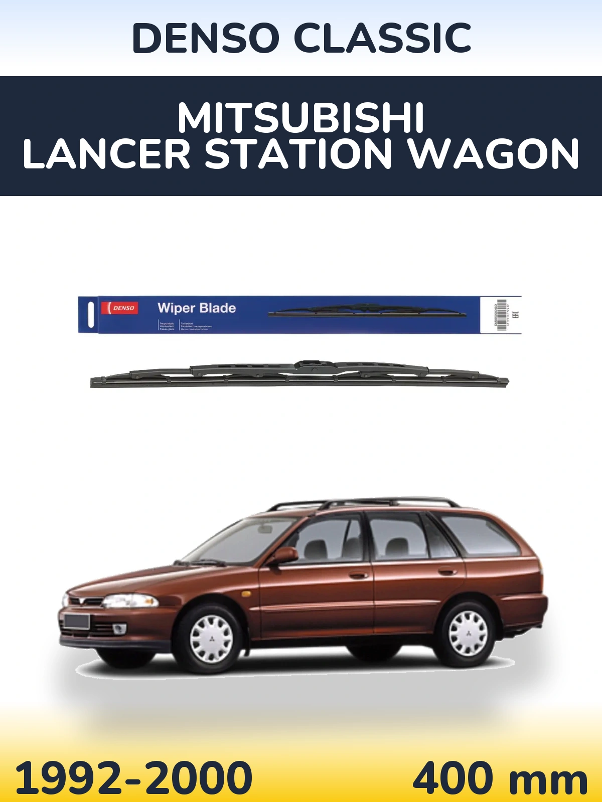 Torkarblad Denso Classic för Mitsubishi Lancer Station Wagon