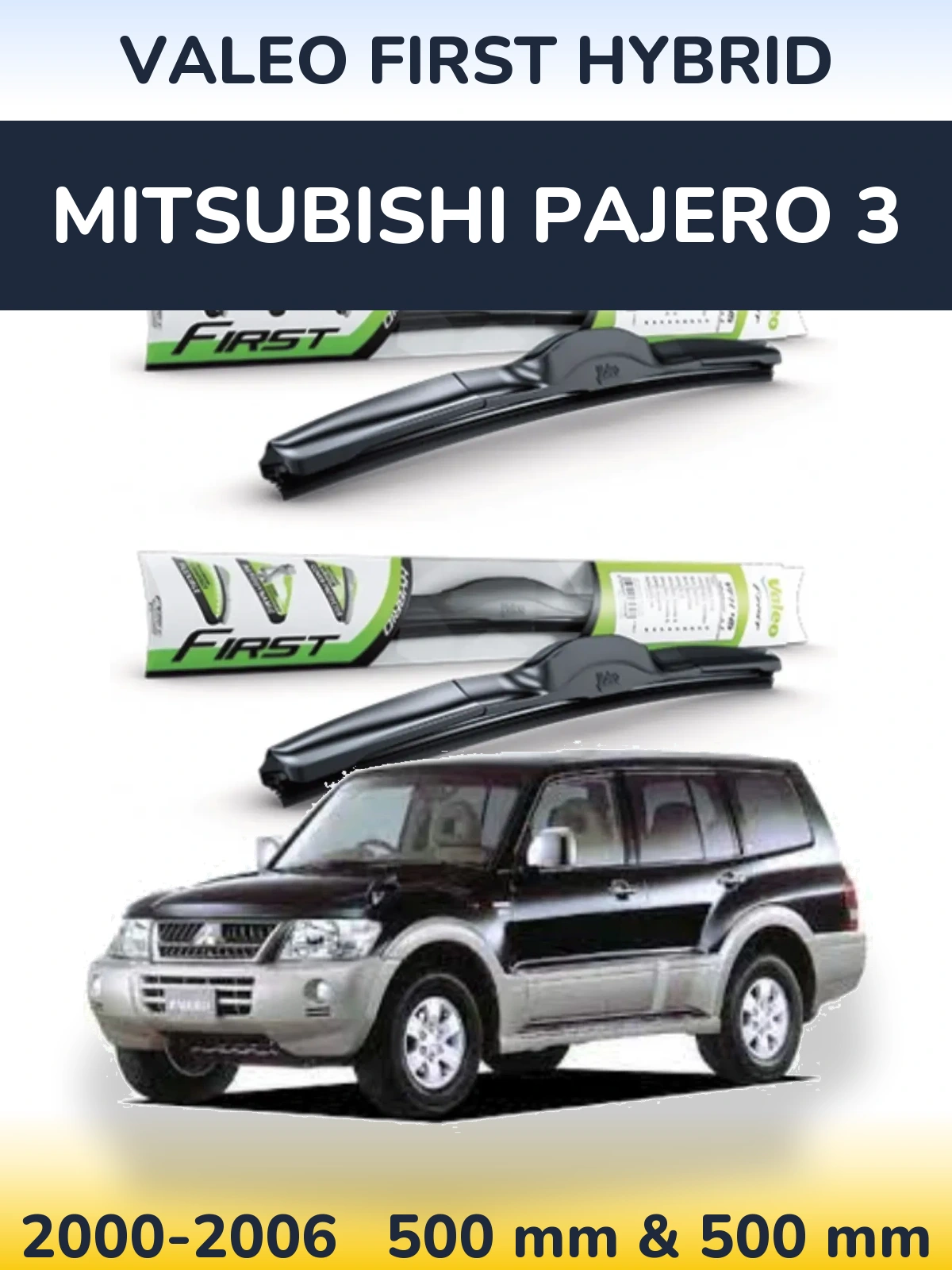 Torkarblad Valeo First Hybrid för Mitsubishi Pajero 3