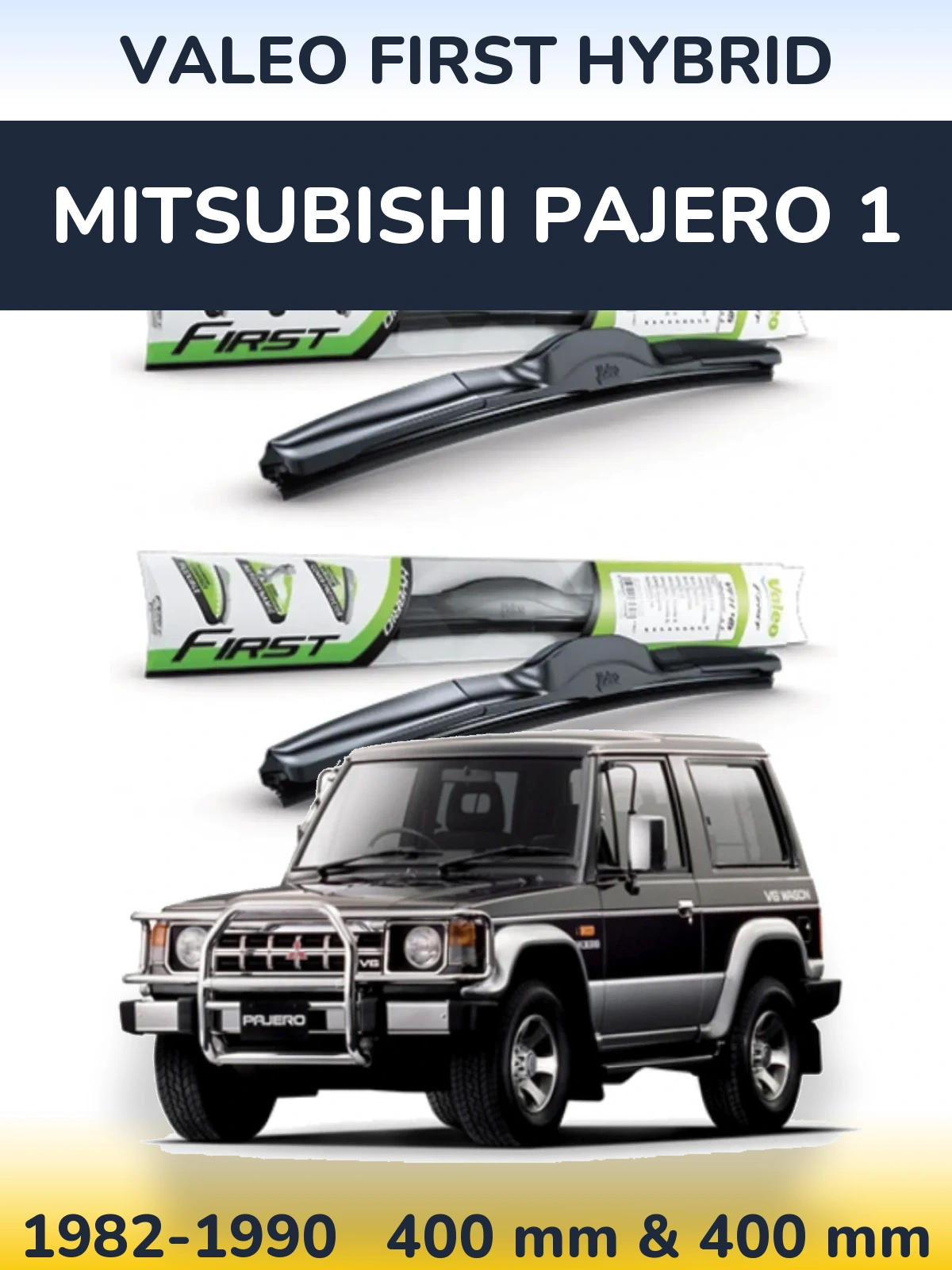 Torkarblad Valeo First Hybrid för Mitsubishi Pajero 1