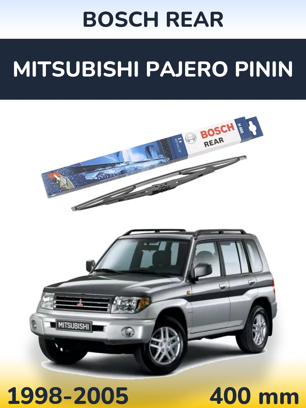 Torkarblad BOSCH Rear för Mitsubishi Pajero Pinin