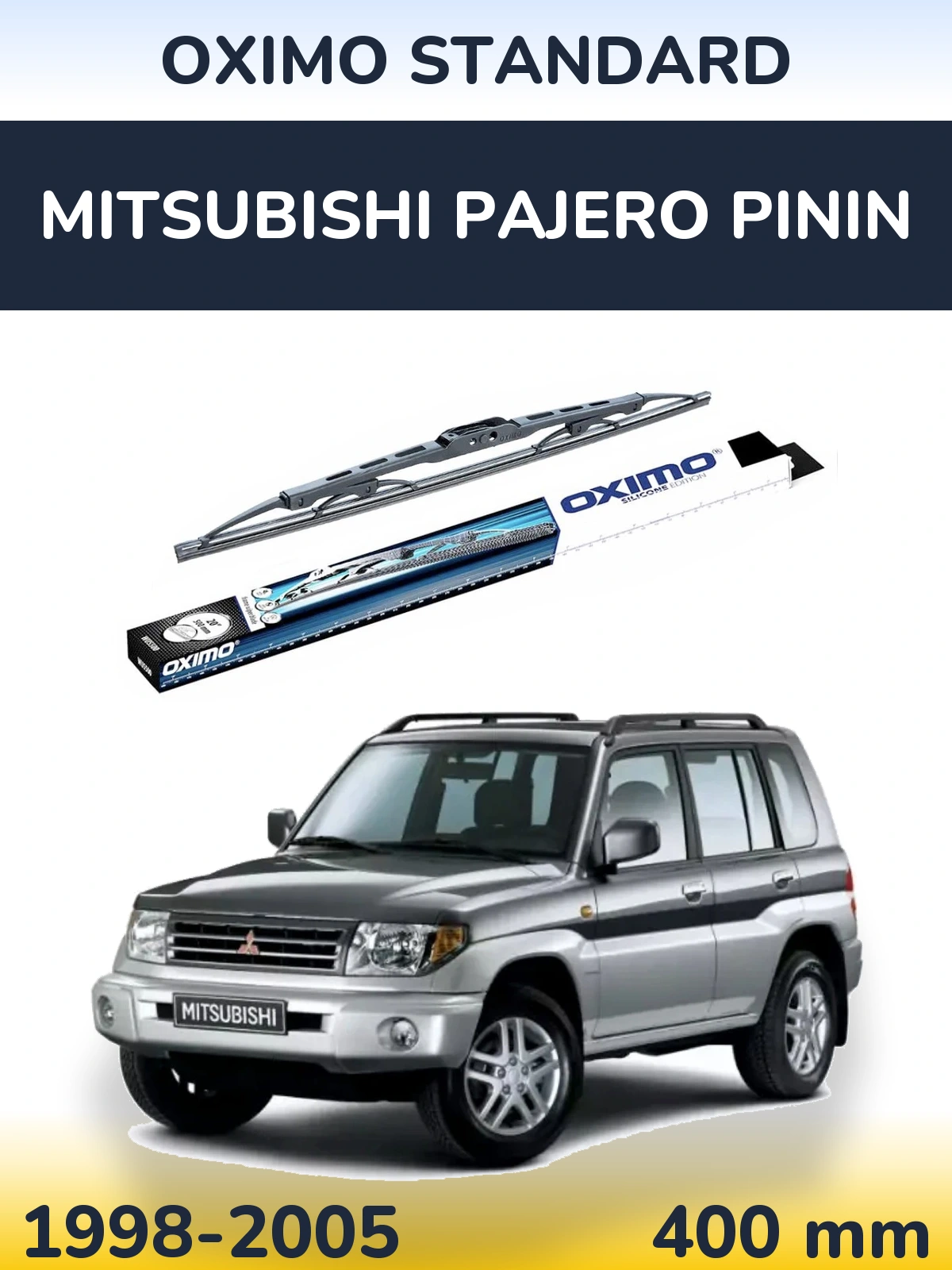 Torkarblad Oximo Standard för Mitsubishi Pajero Pinin
