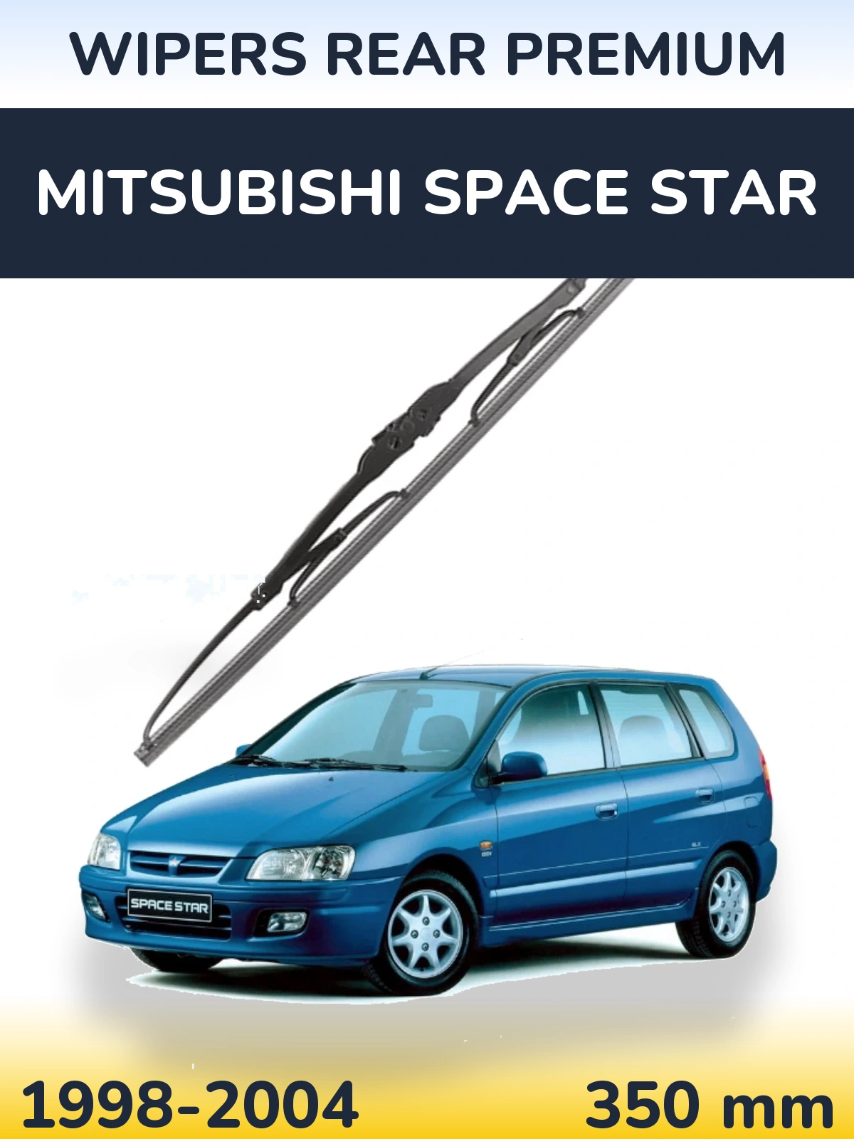 Torkarblad WIPERS REAR PREMIUM för Mitsubishi Space Star