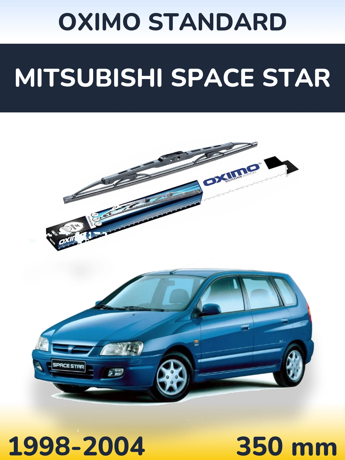 Torkarblad Oximo Standard för Mitsubishi Space Star