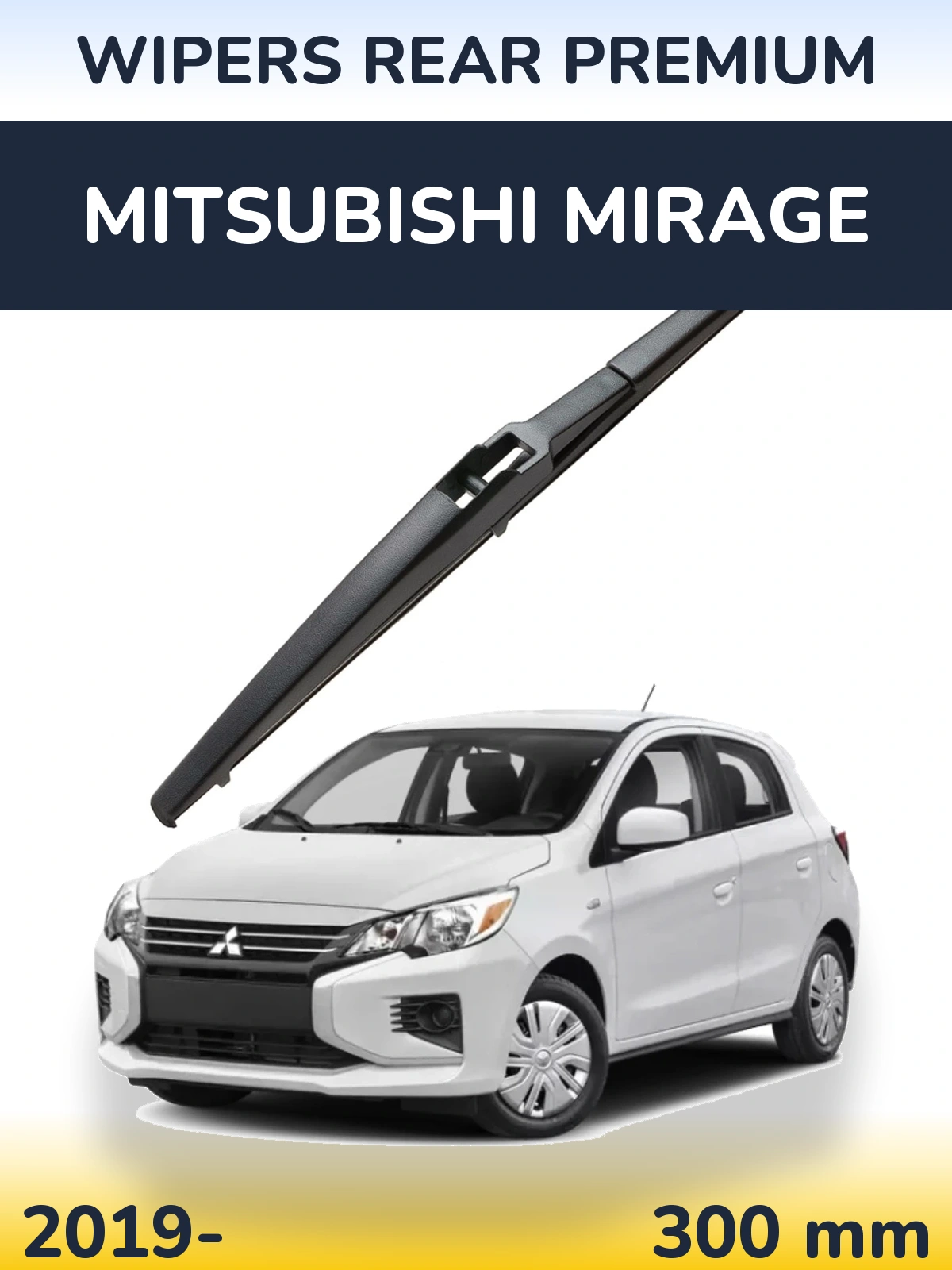 Torkarblad WIPERS REAR PREMIUM för Mitsubishi Mirage