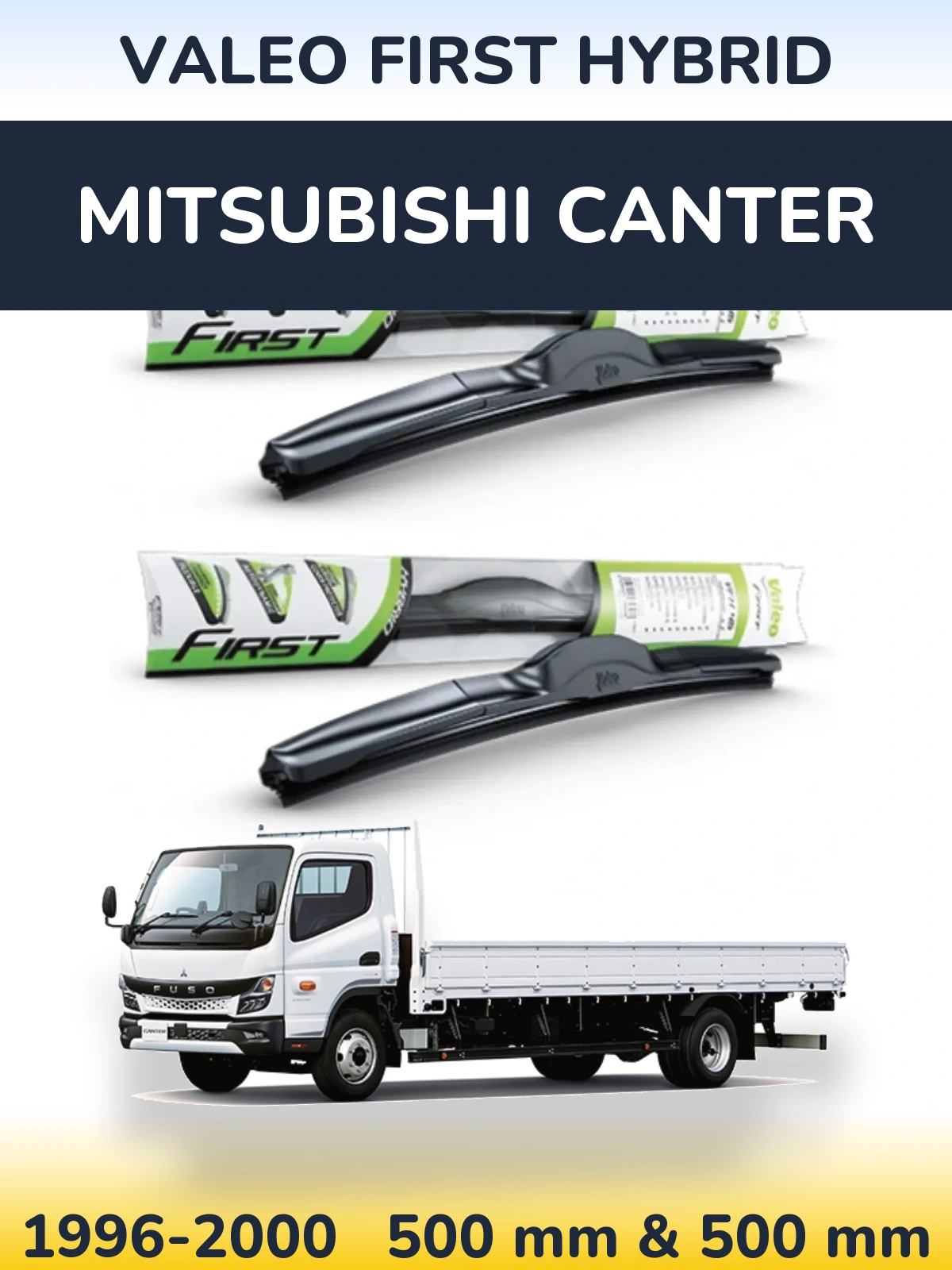 Torkarblad Valeo First Hybrid för Mitsubishi Canter