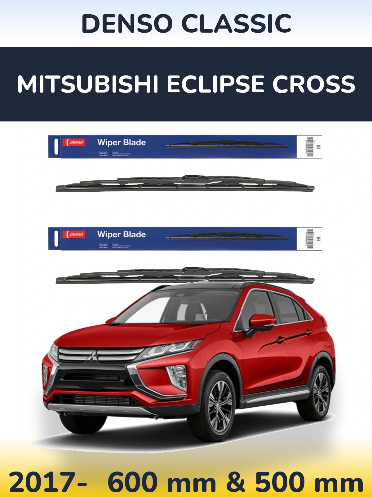 Torkarblad Denso Classic för Mitsubishi Eclipse Cross
