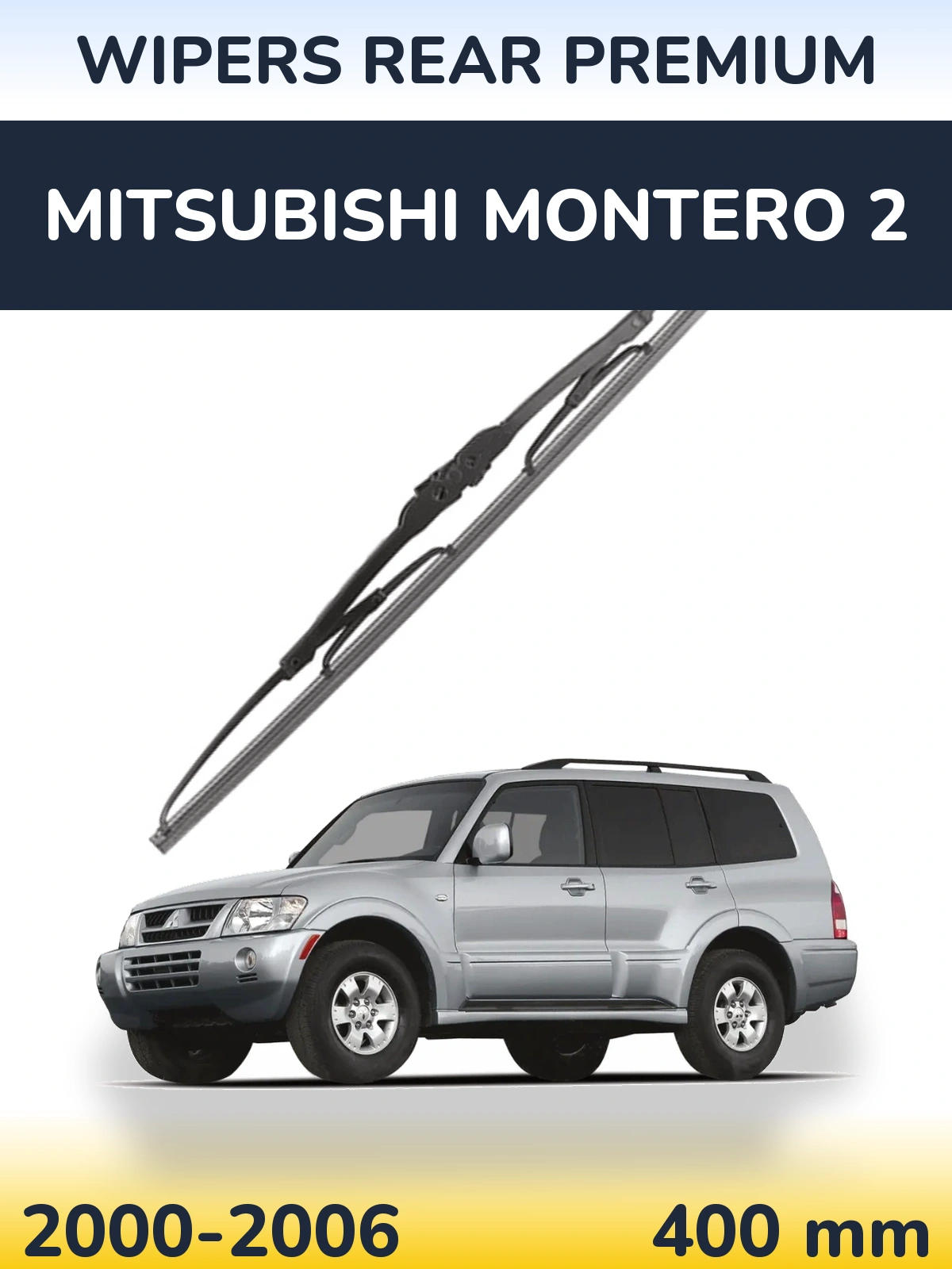 Torkarblad WIPERS REAR PREMIUM för Mitsubishi Montero 2
