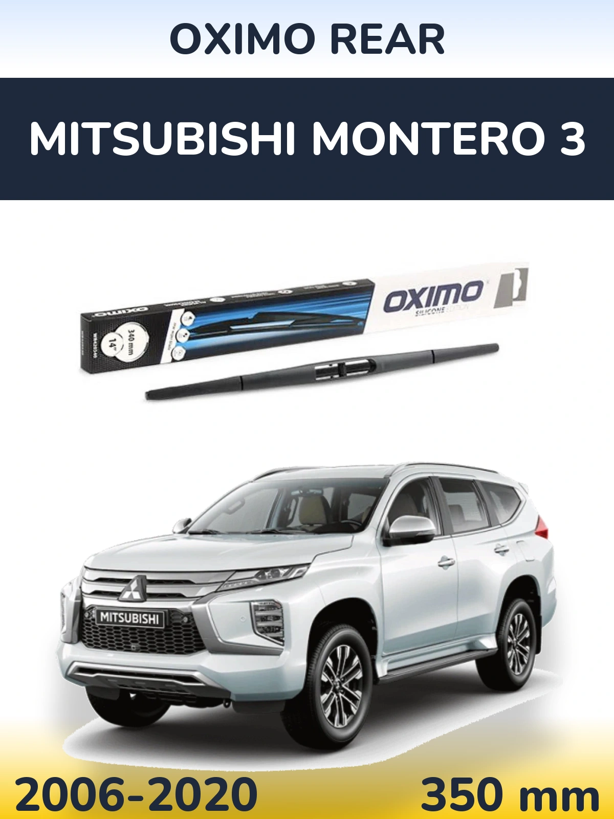 Torkarblad Oximo Rear för Mitsubishi Montero 3
