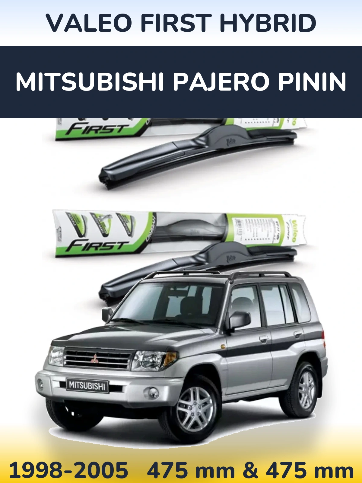 Torkarblad Valeo First Hybrid för Mitsubishi Pajero Pinin